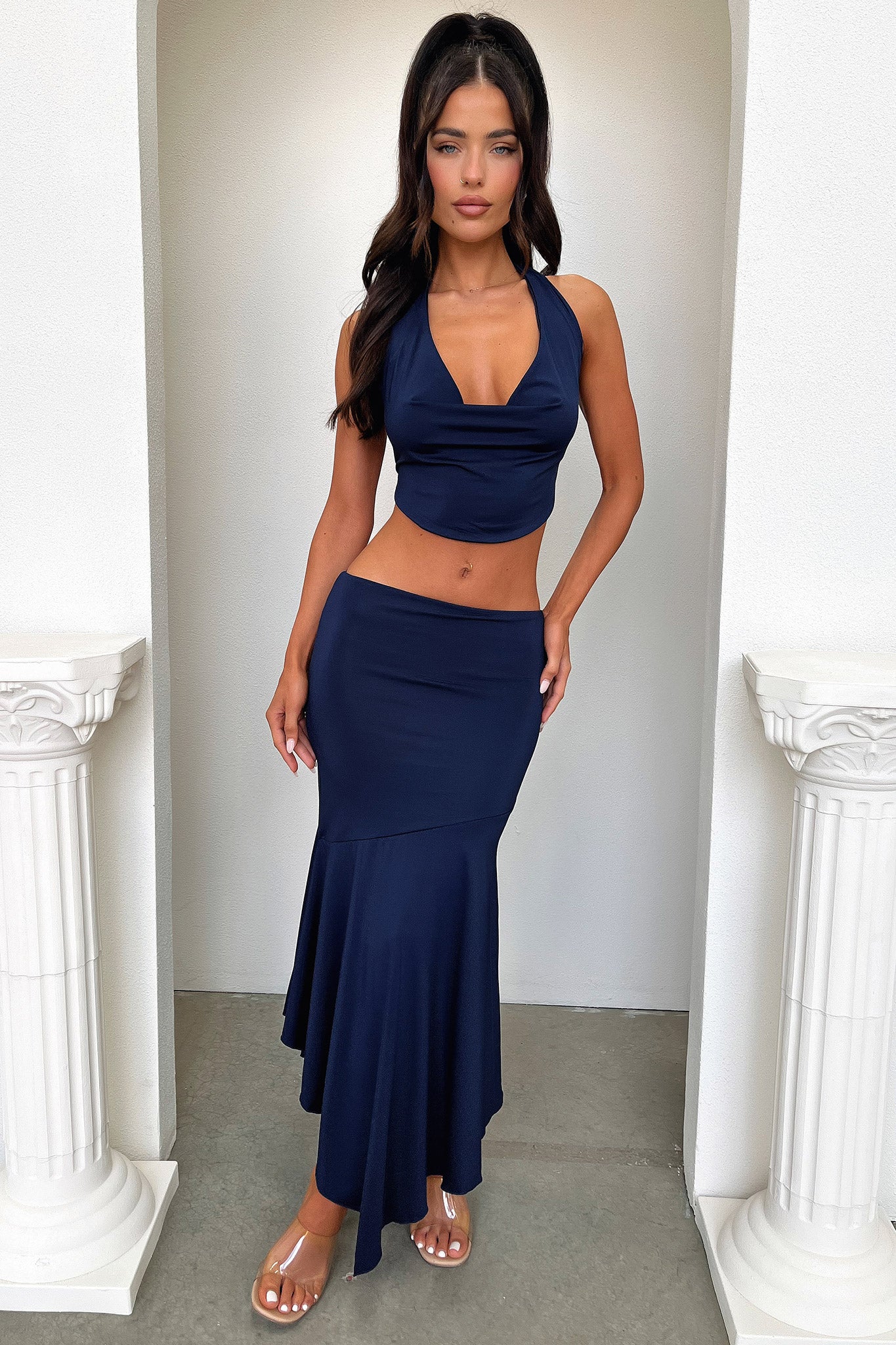 Aida Top - Navy - Image 2