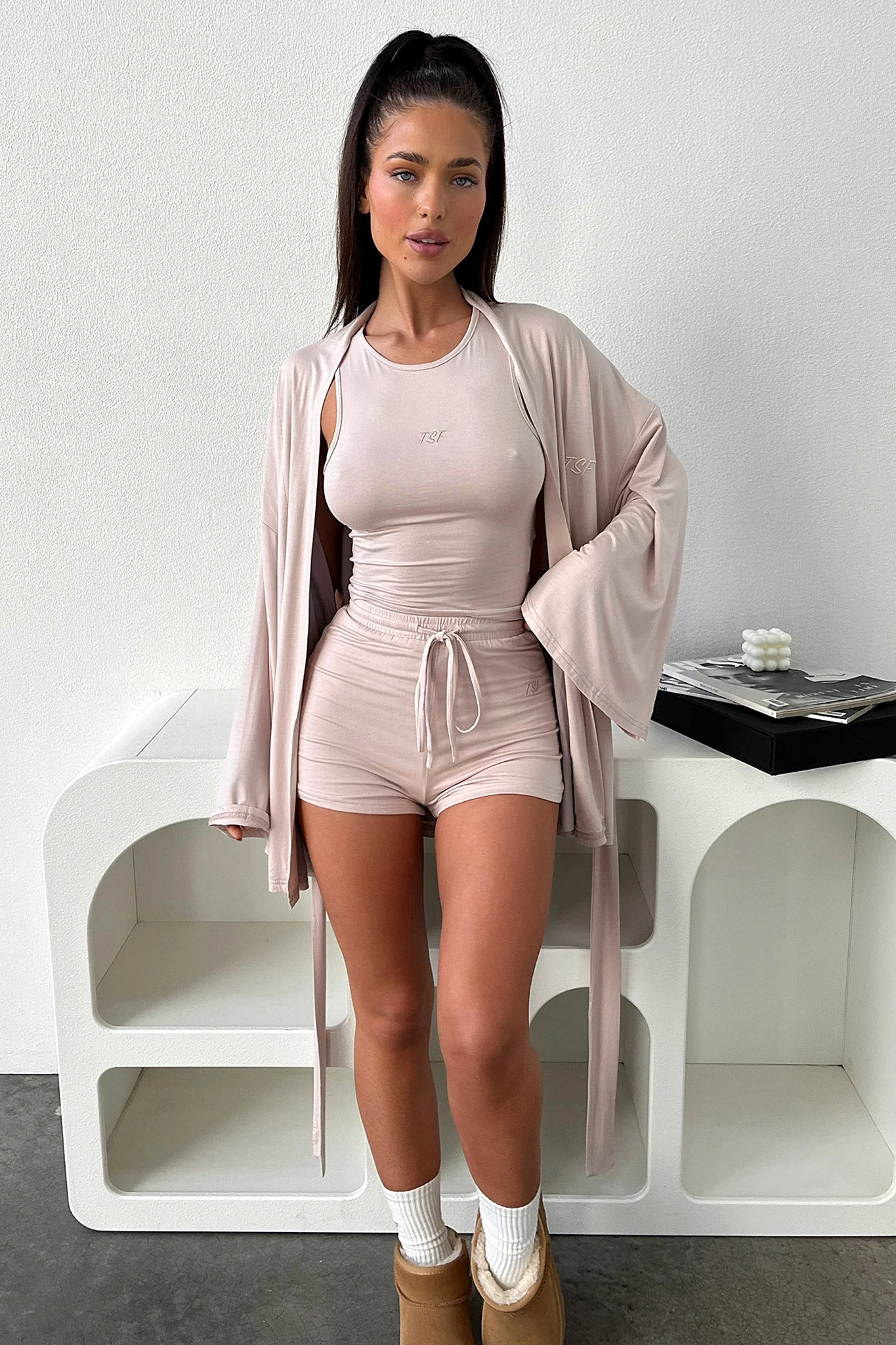 Alita Robe - Beige - Image 7