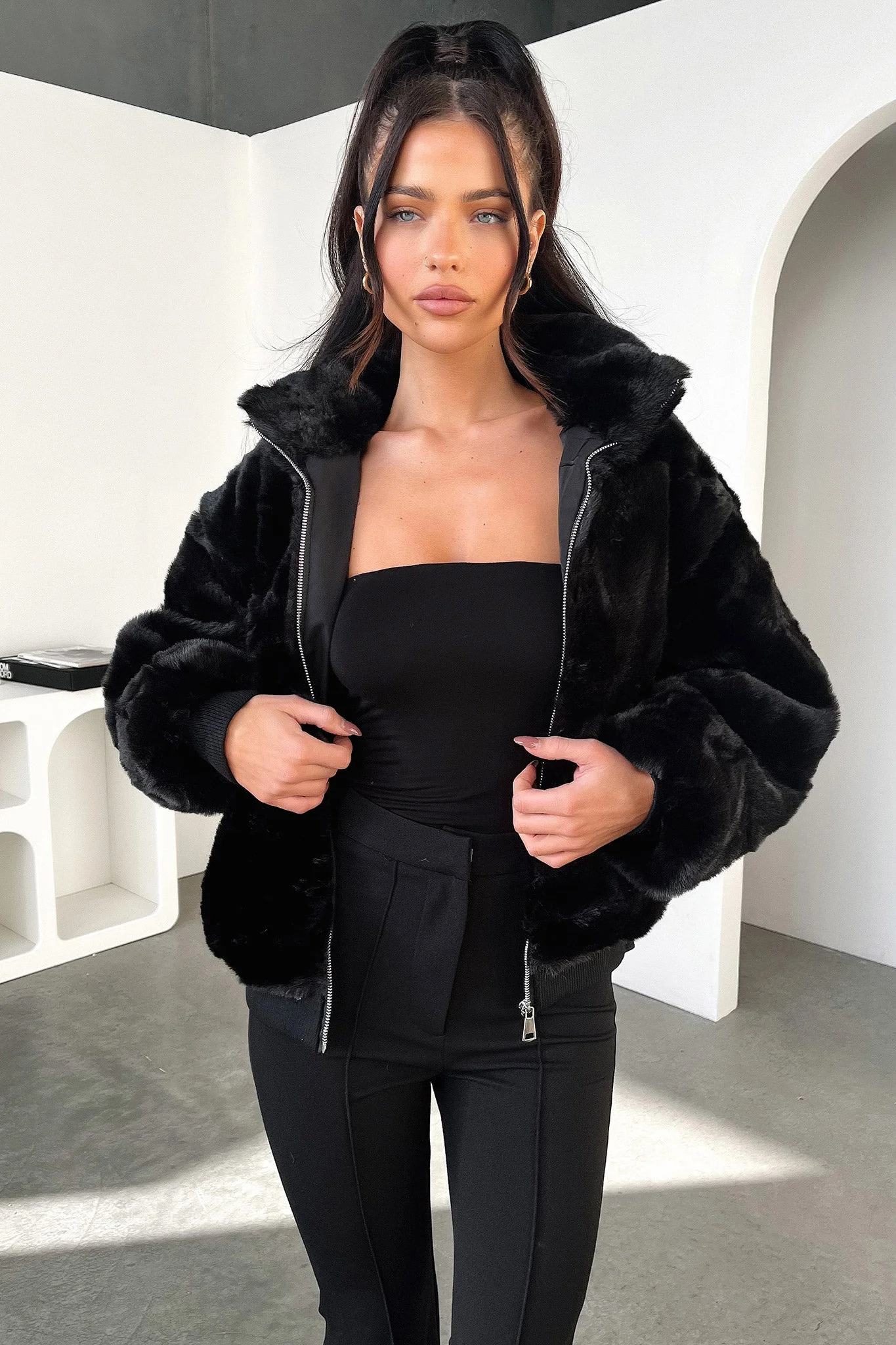 Amir Jacket - Black - Image 2