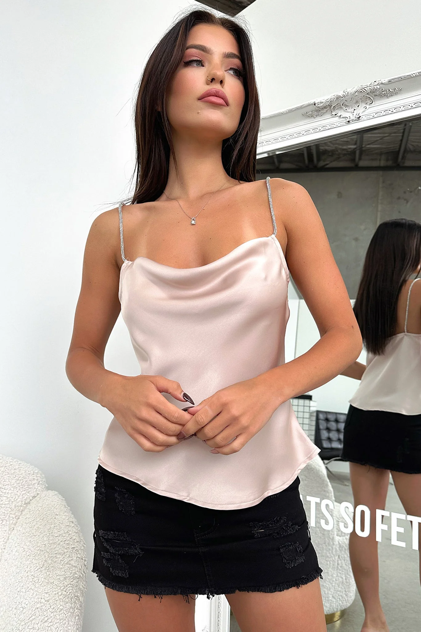 Azalea Top - Champagne - Image 4