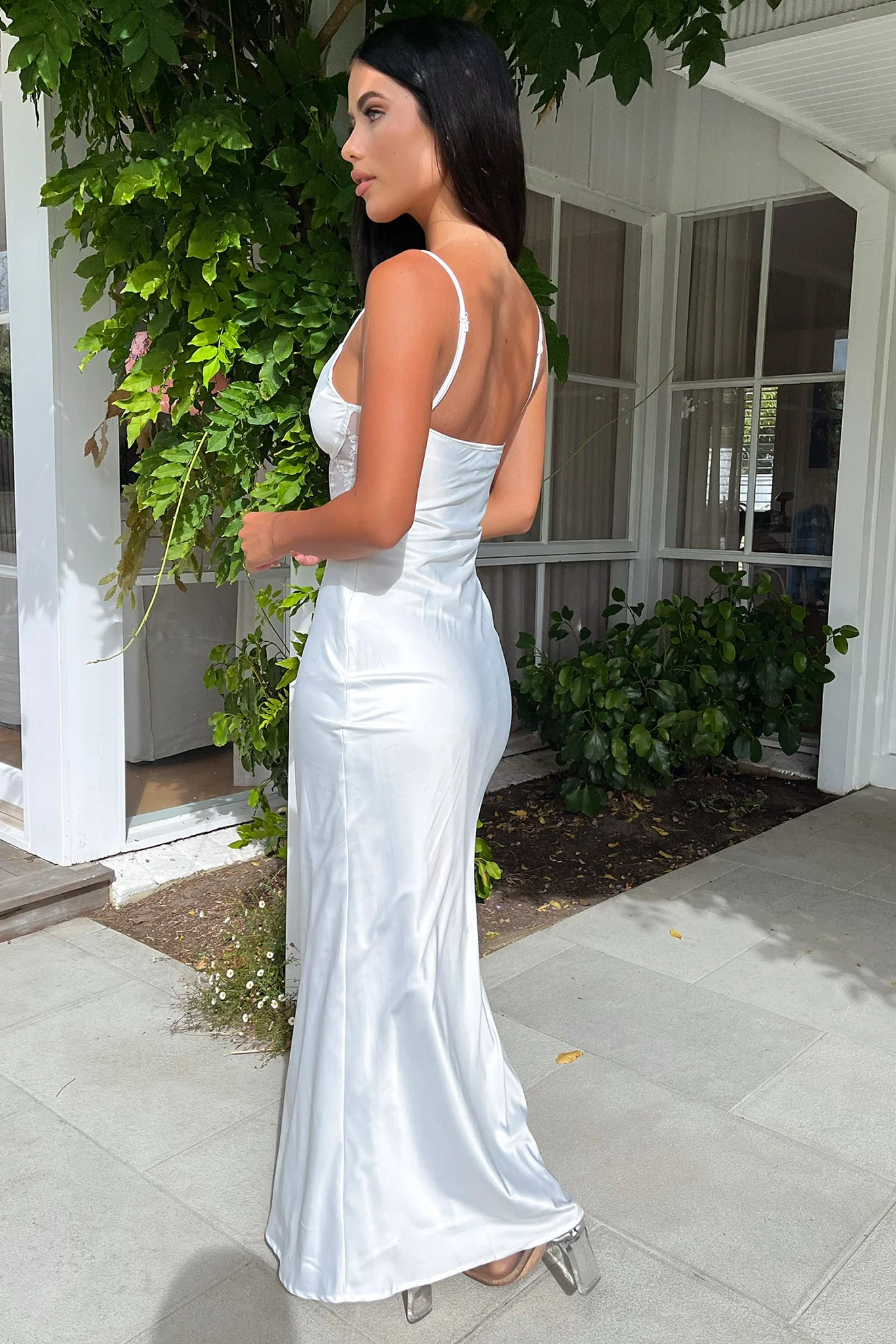 Azaria Maxi Dress - White - Image 6