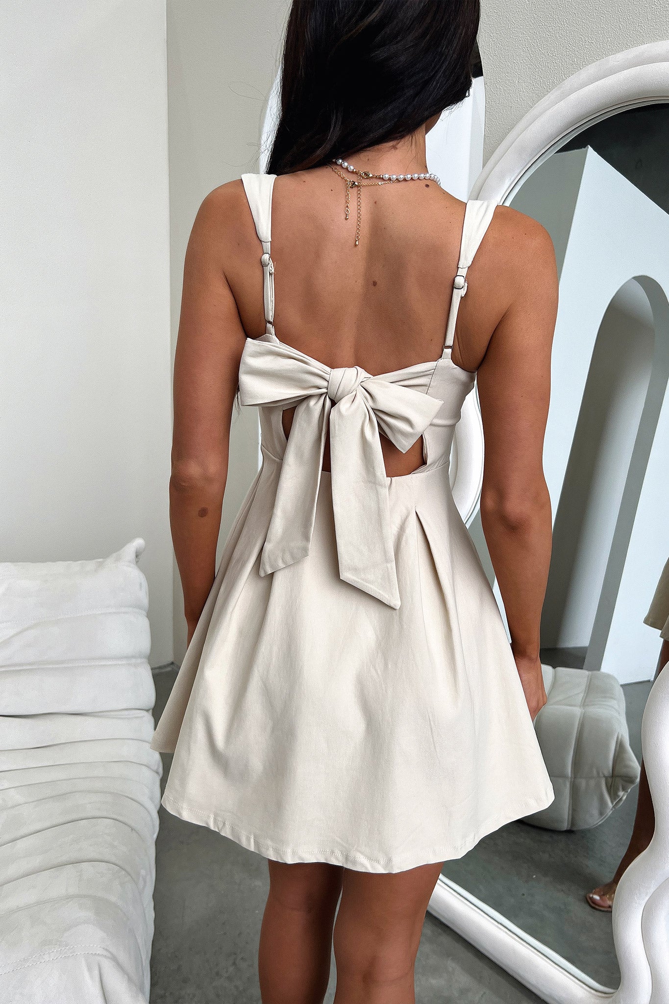 Bransley Dress - Beige - Image 13