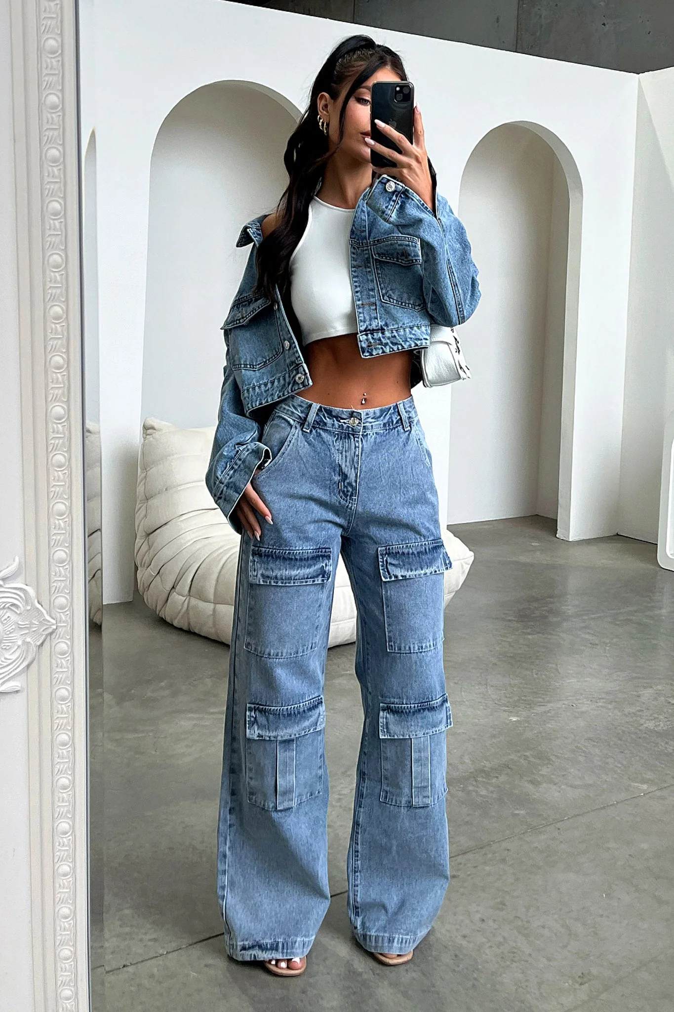 Dylan Denim Jacket - Blue - Image 2