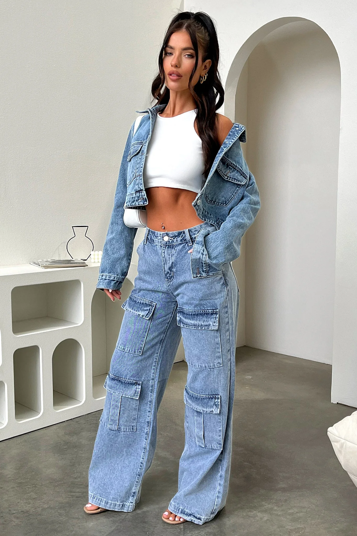 Dylan Denim Jacket - Blue - Image 8