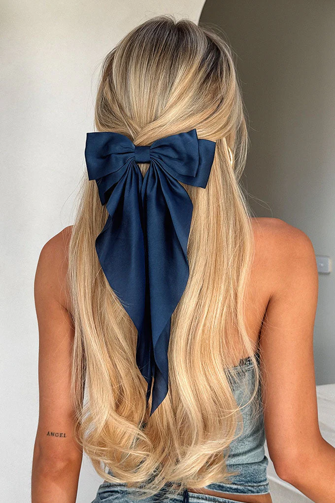 Elara Bow - Dark Blue - Image 2