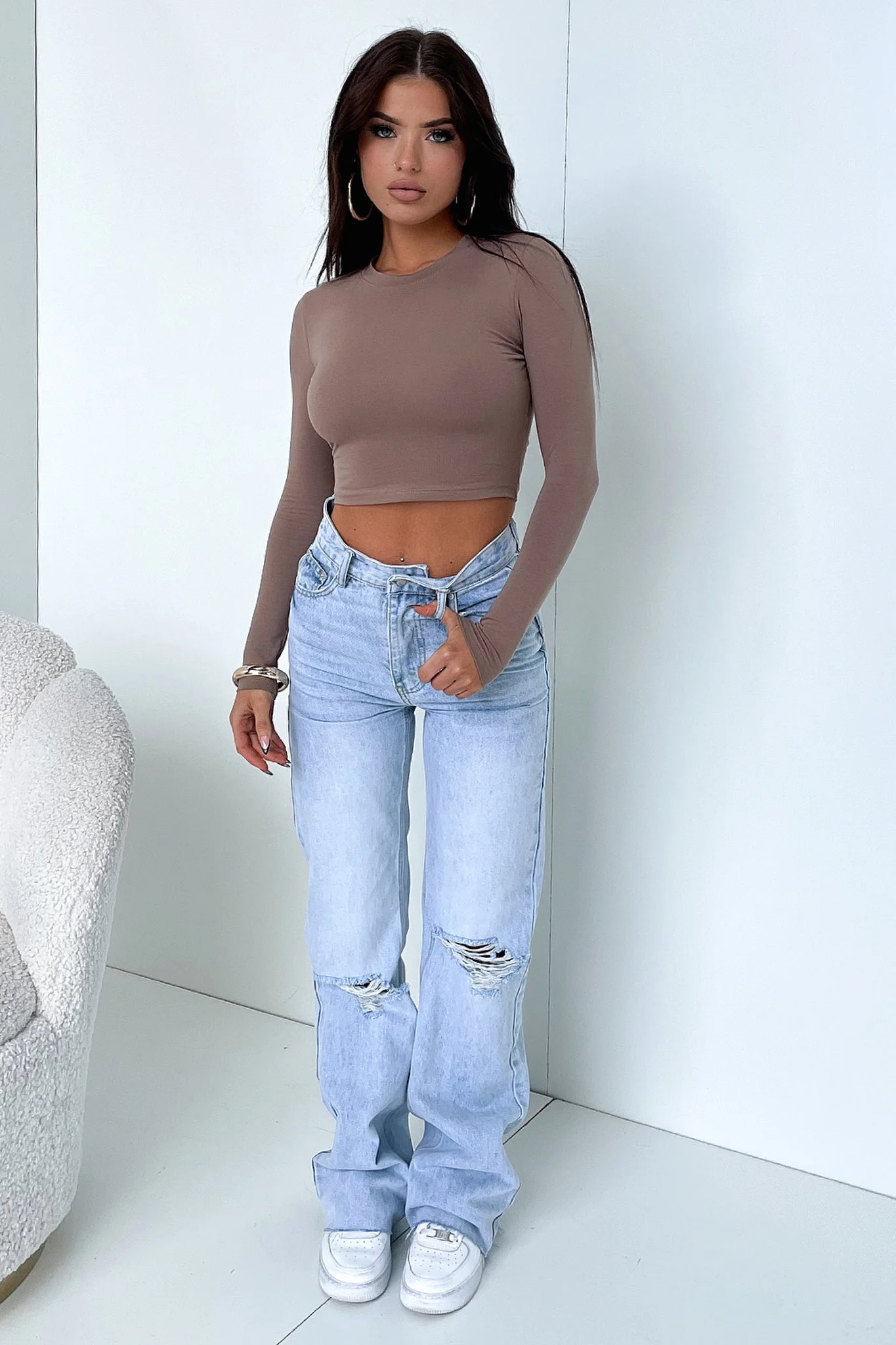 Eliza Denim Jeans - Blue - Image 4