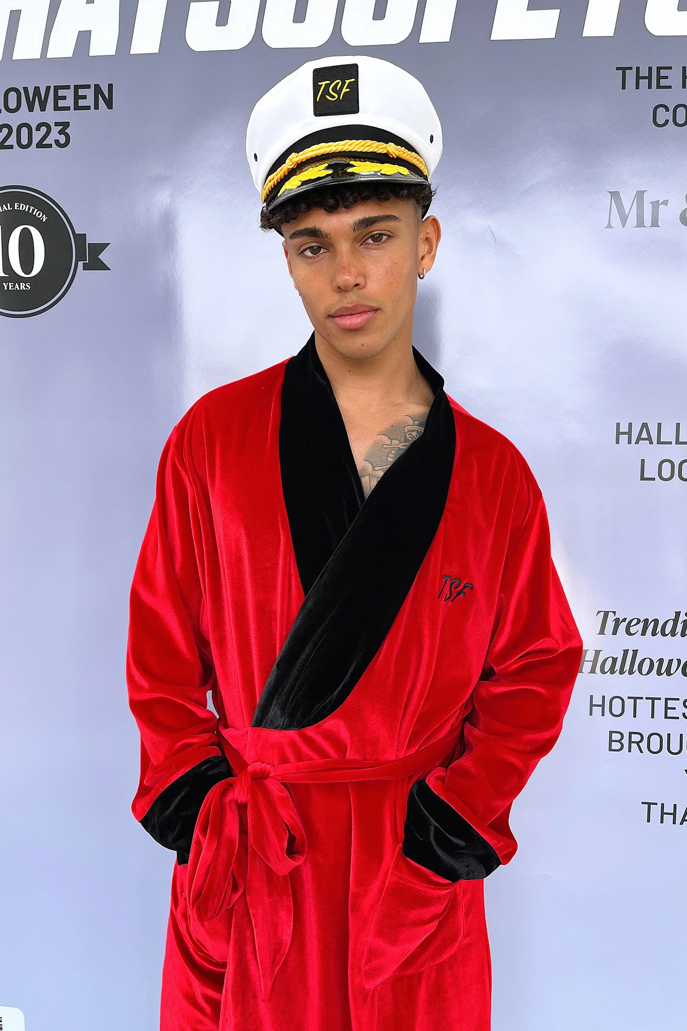 Hef Robe - Red - Image 3