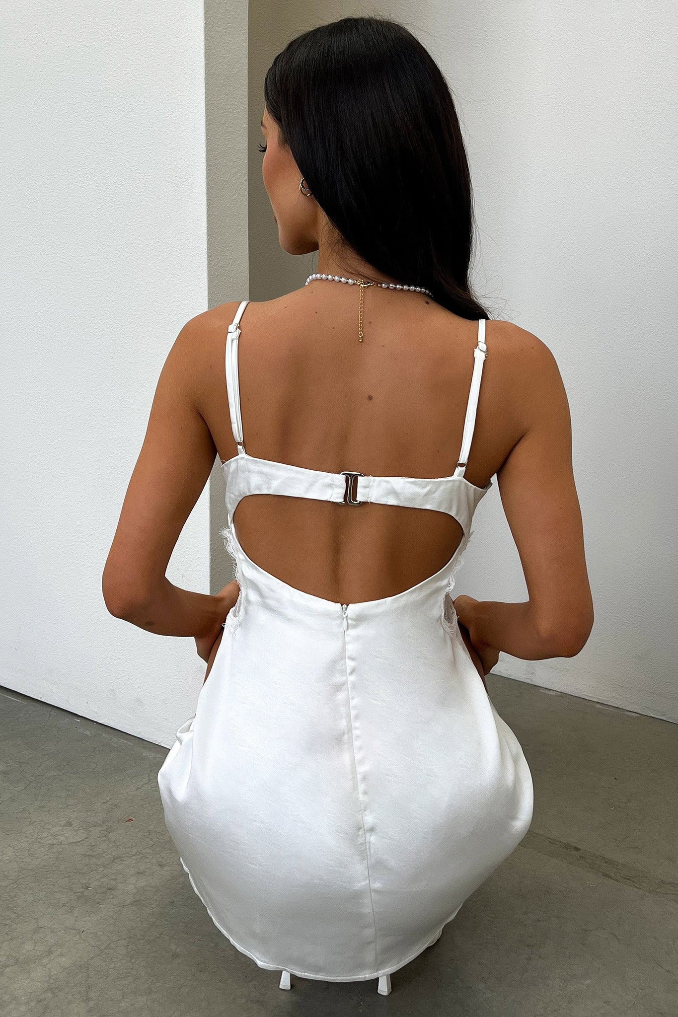 Jupiner Mini Dress - White - Image 7