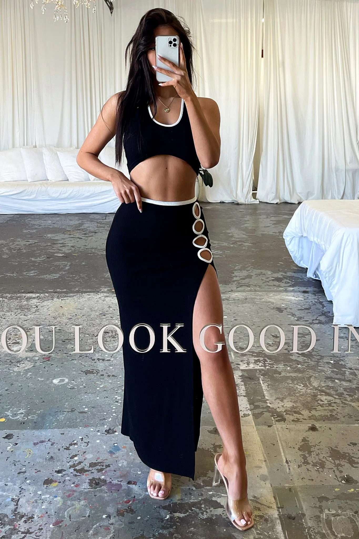 Kalvin Crop - Black - Image 2