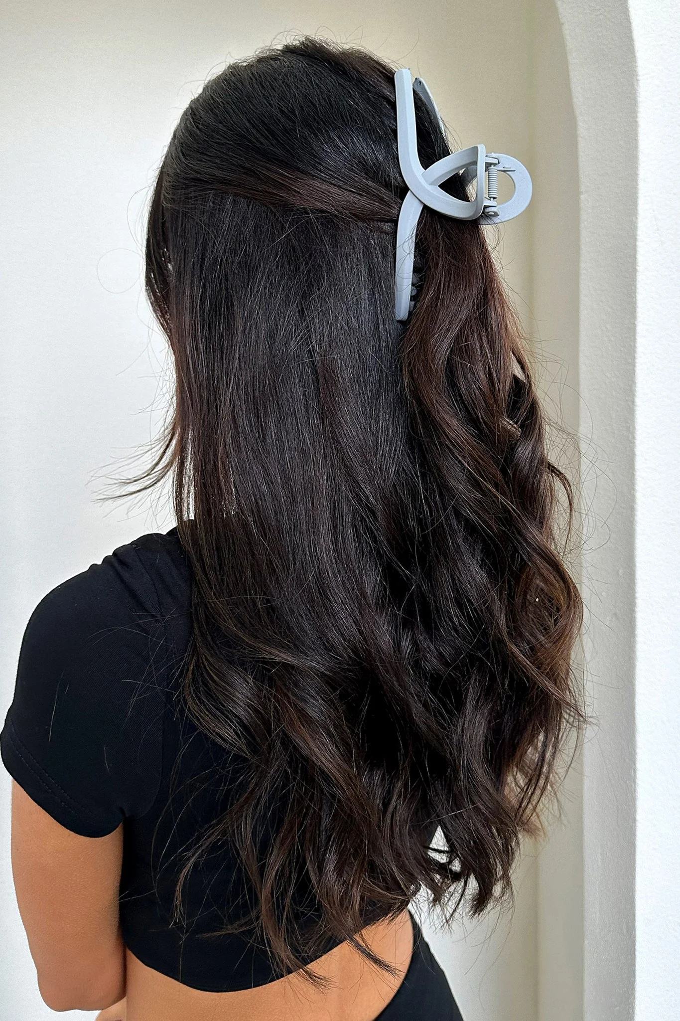 Kayla Claw Clip - Grey - Image 3