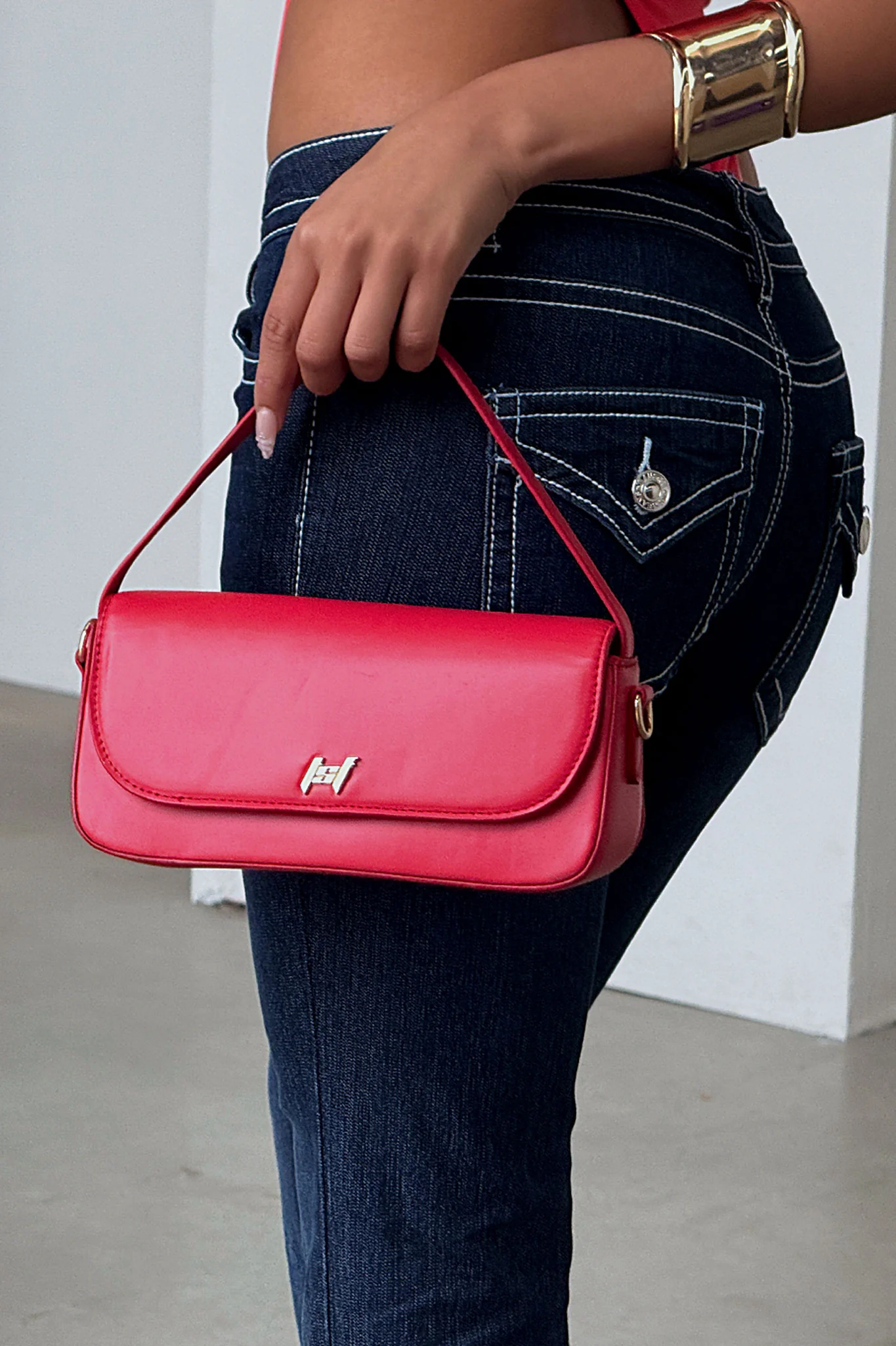 Kaylee Bag - Red - Image 6