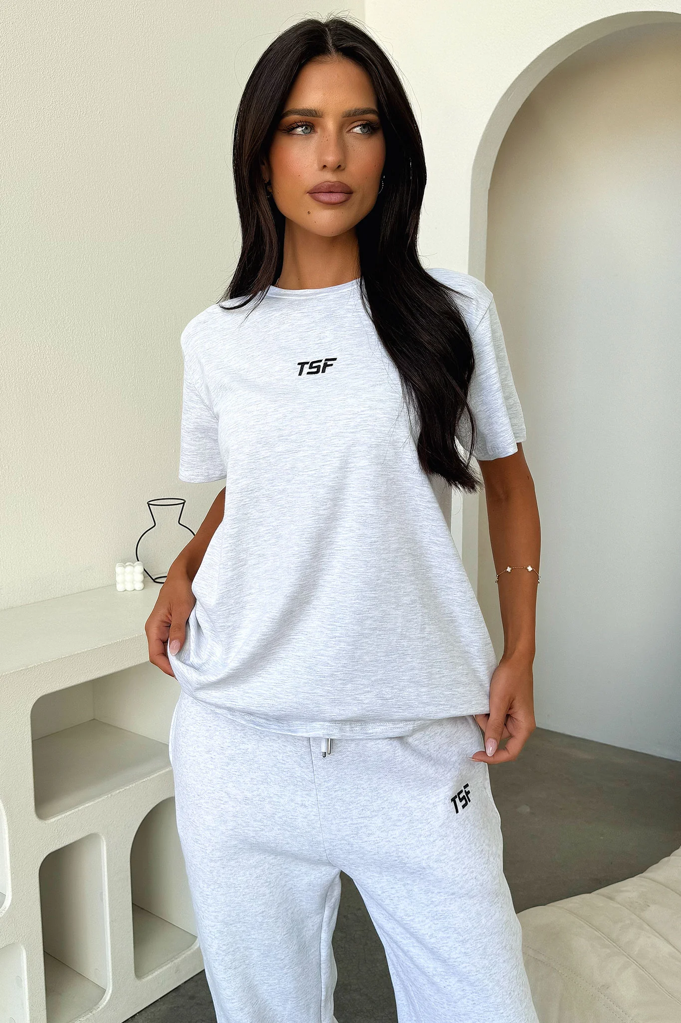 Kaztek Oversized Tee - Grey - Image 3