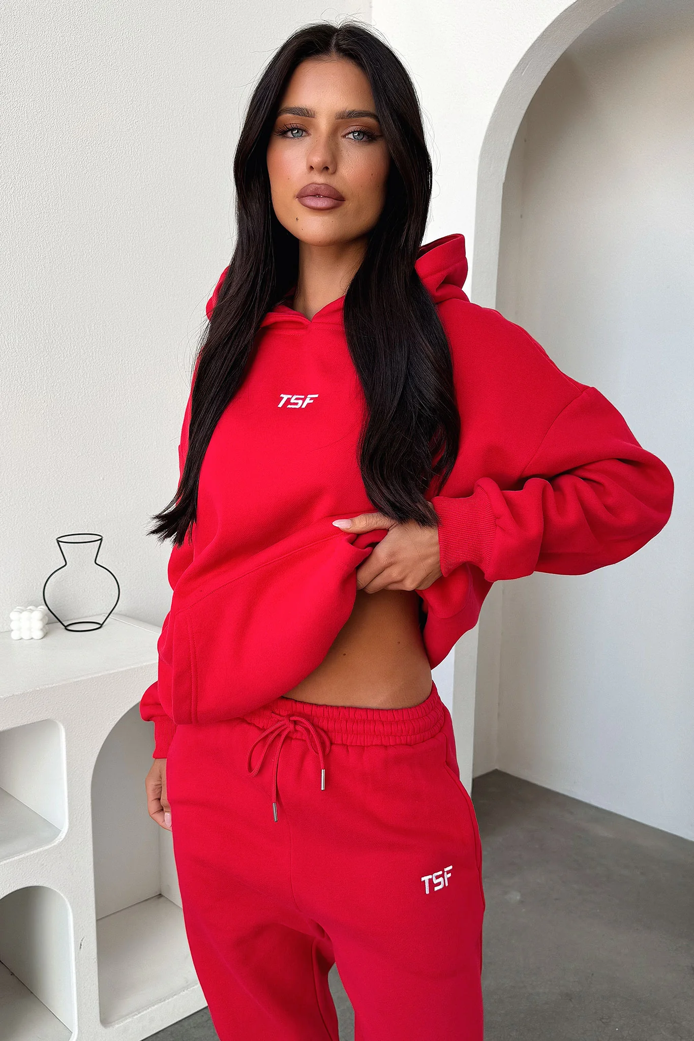 Kaztek Sweatpants - Red - Image 4