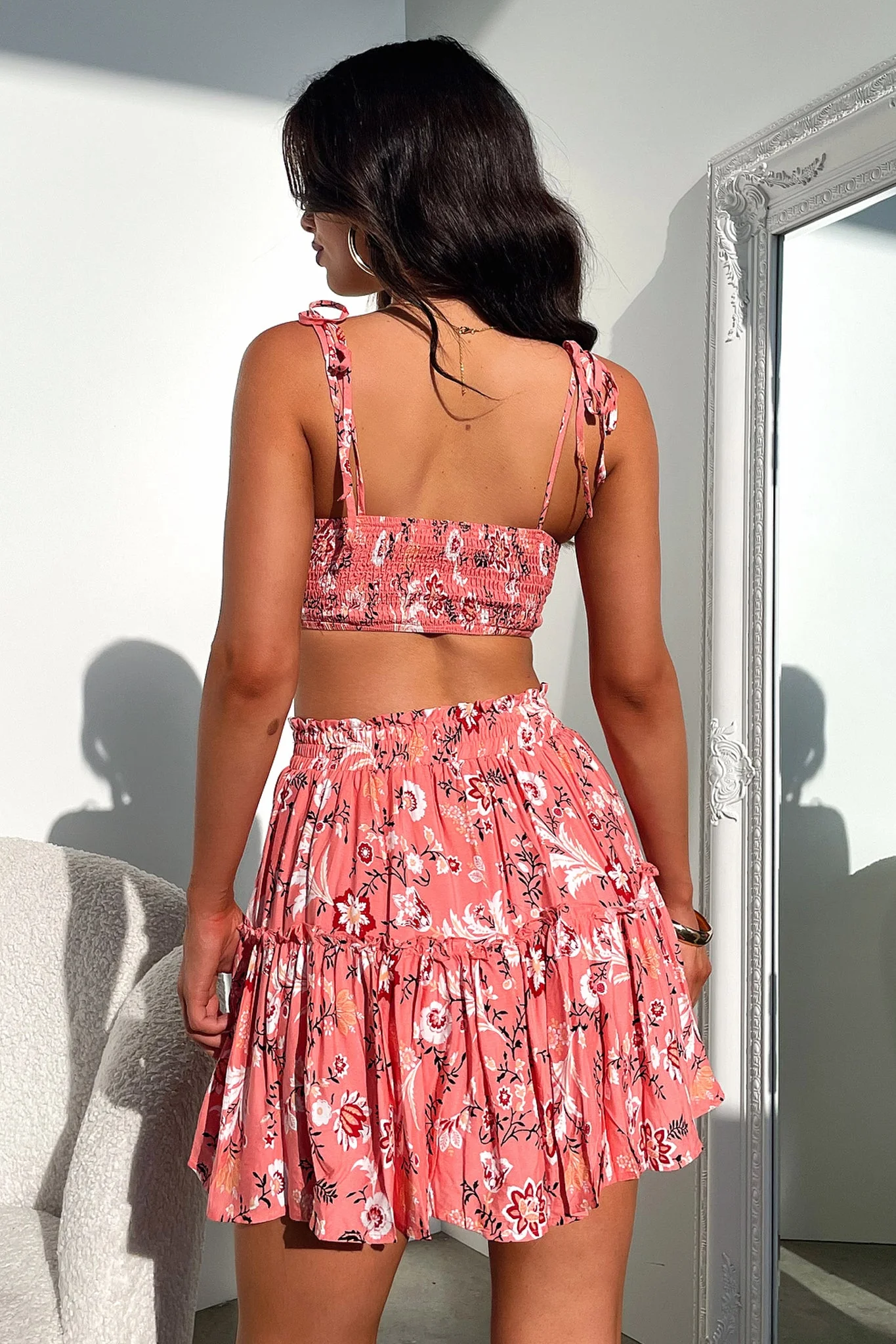 Kimmio Crop - Pink Floral - Image 5