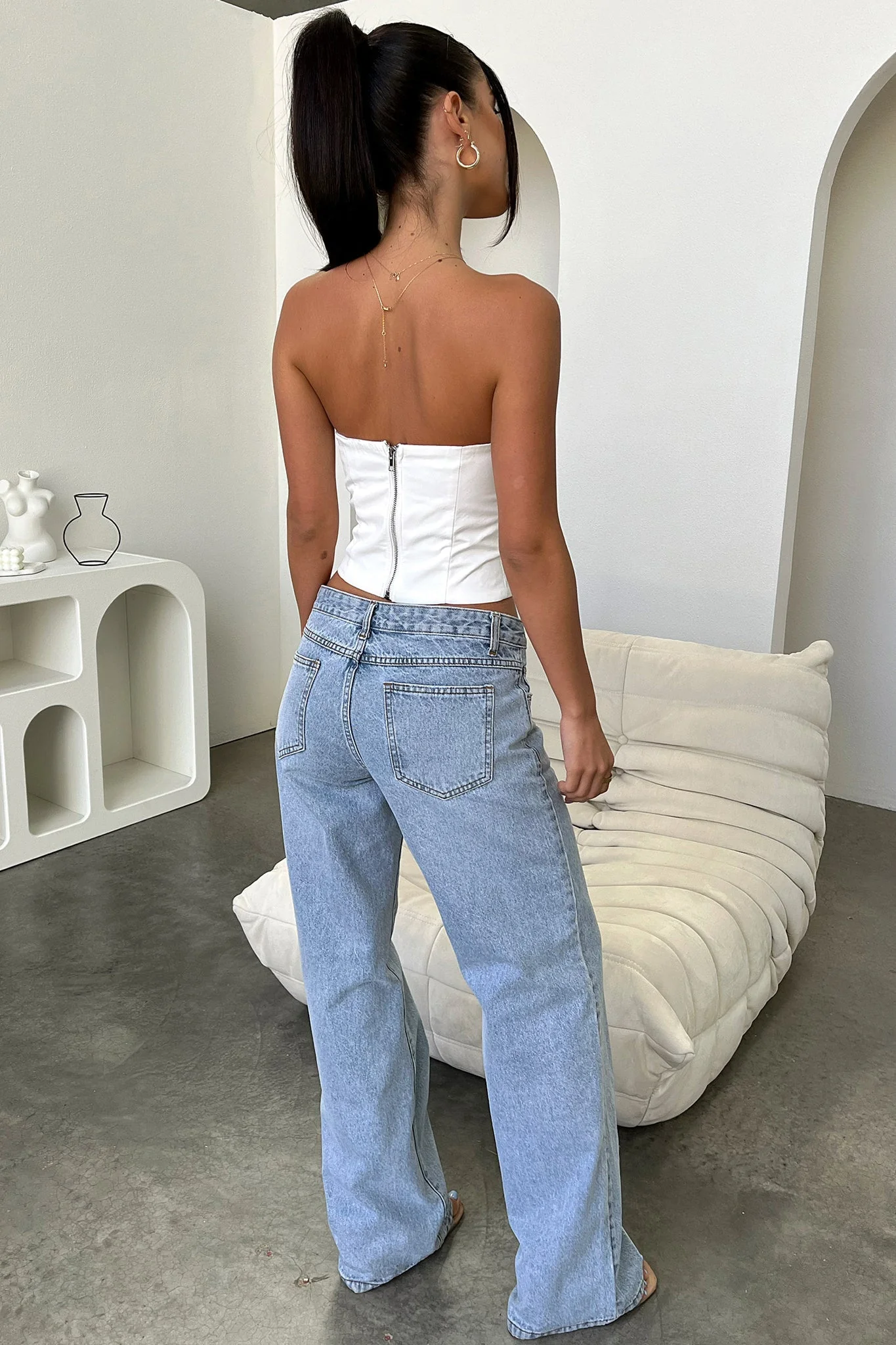 Lane Corset - White - Image 6