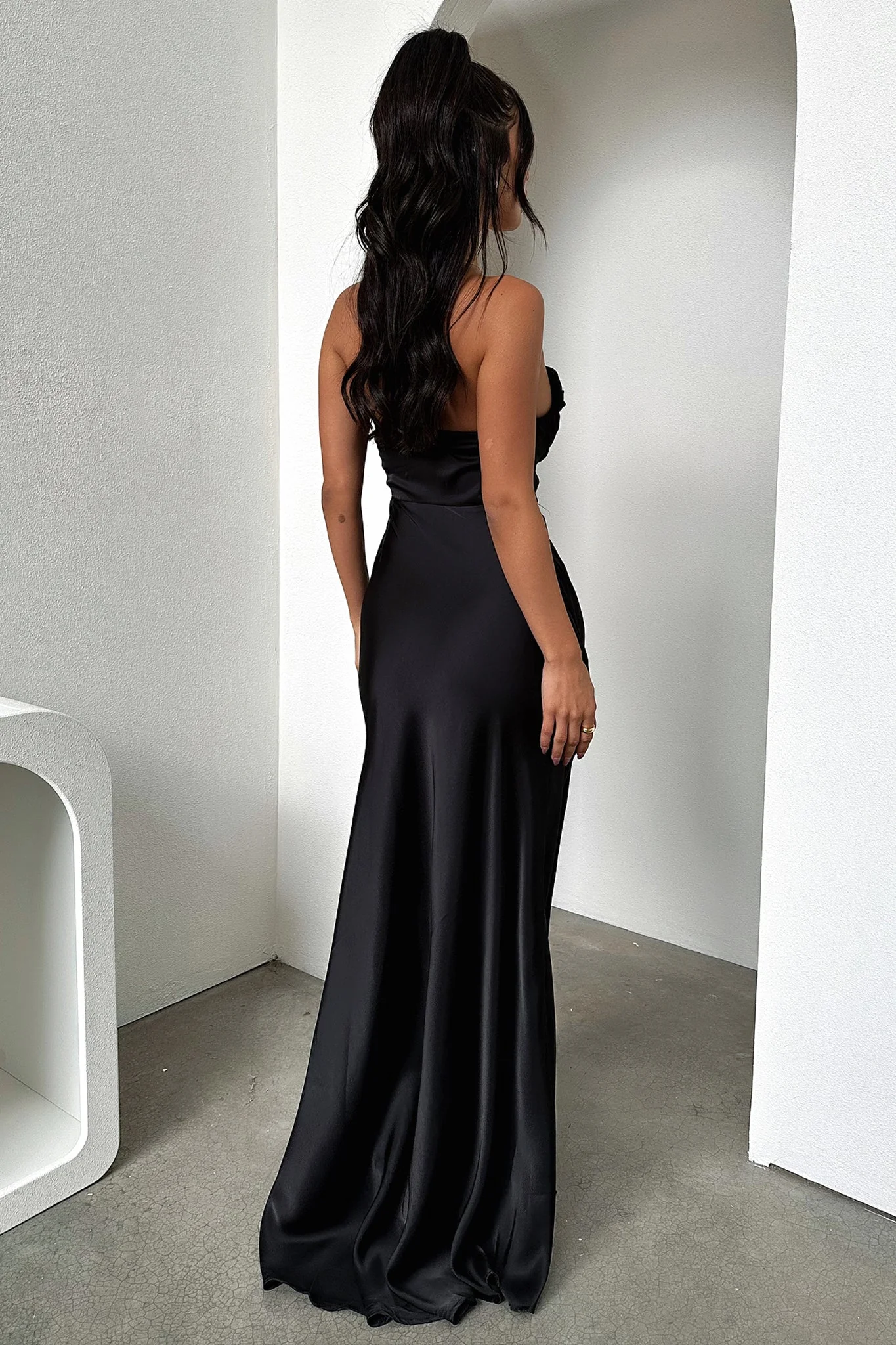 Lola Maxi Dress - Black - Image 7