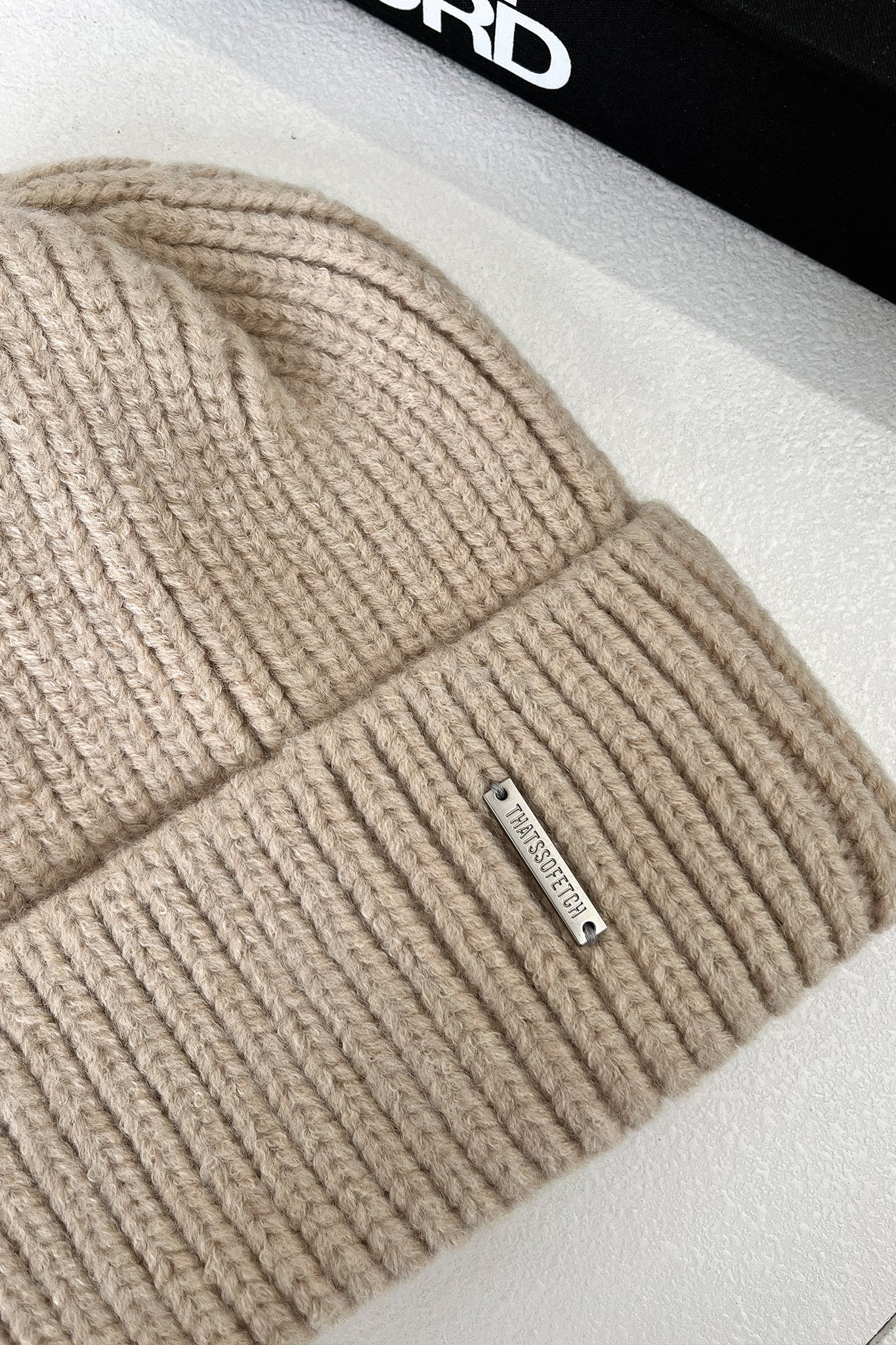 Luna Beanie - Beige - Image 3