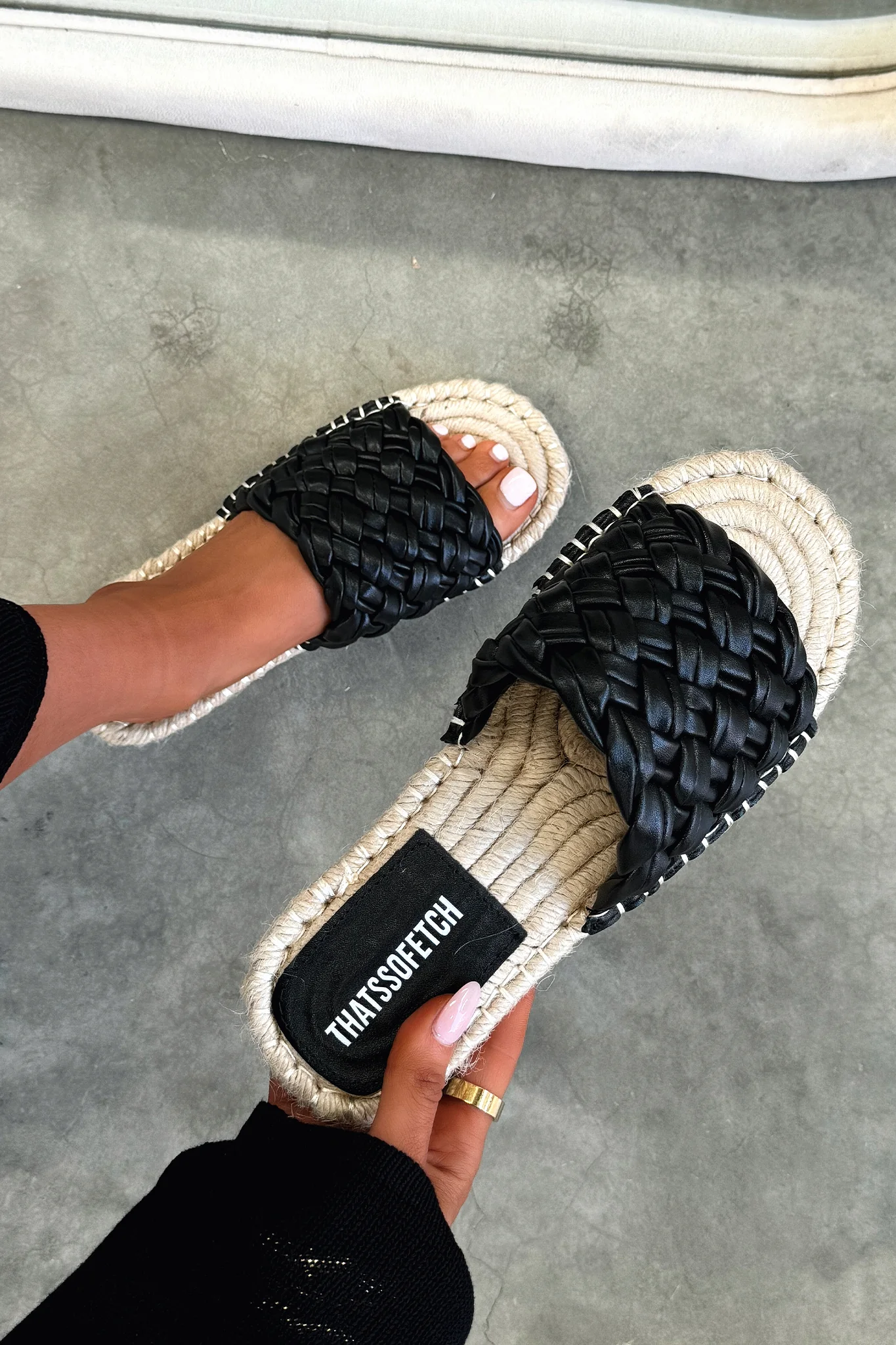 Maldive Slides - Black