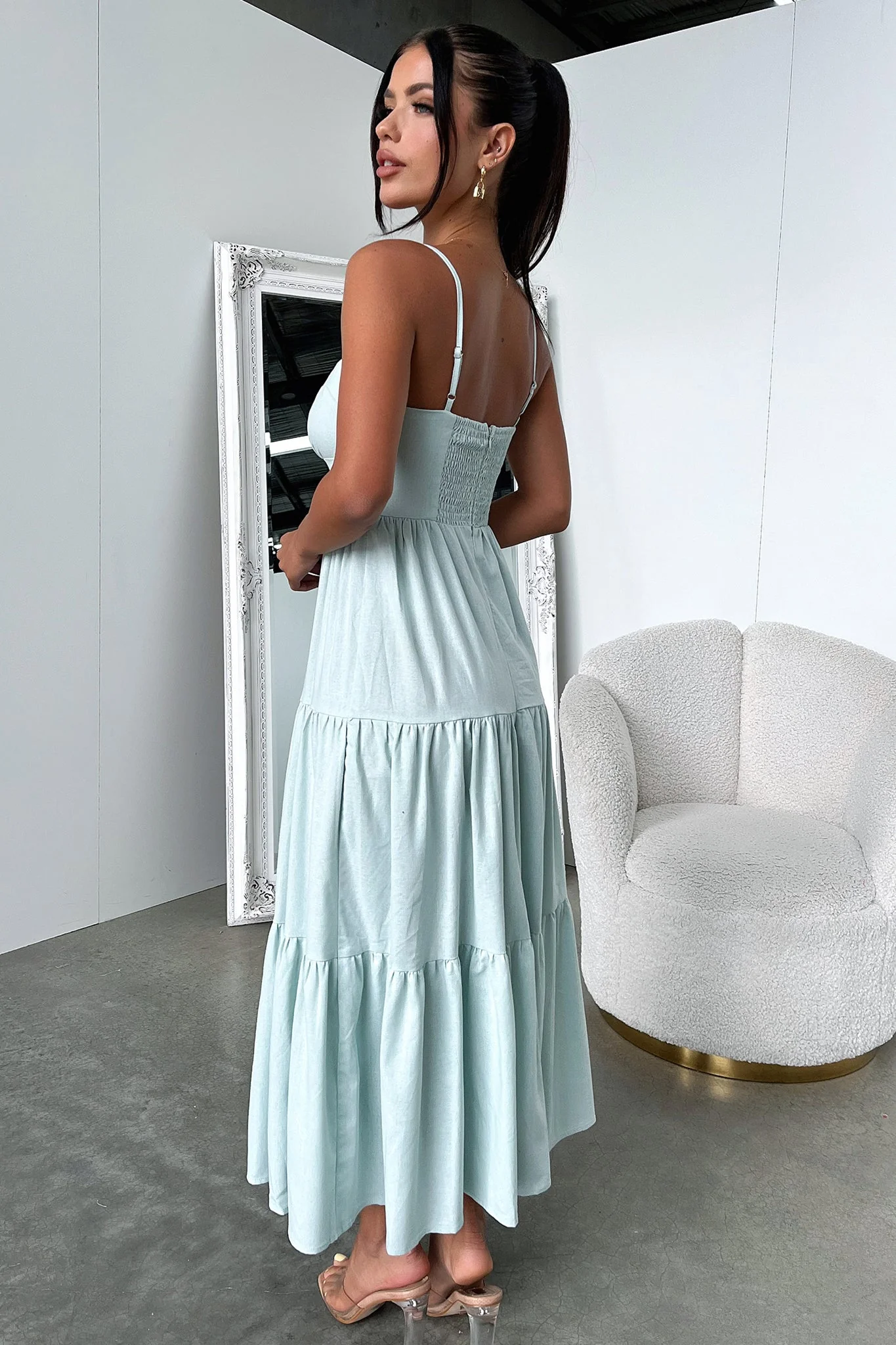 Mirana Dress - Sage - Image 7