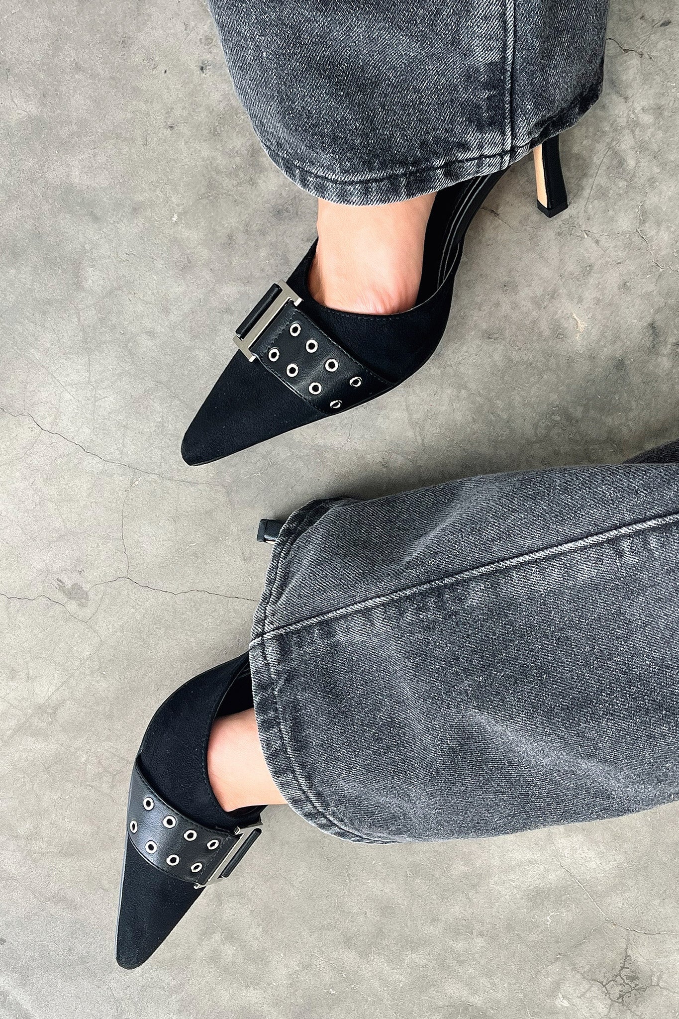 Odina Heels - Black - Image 4