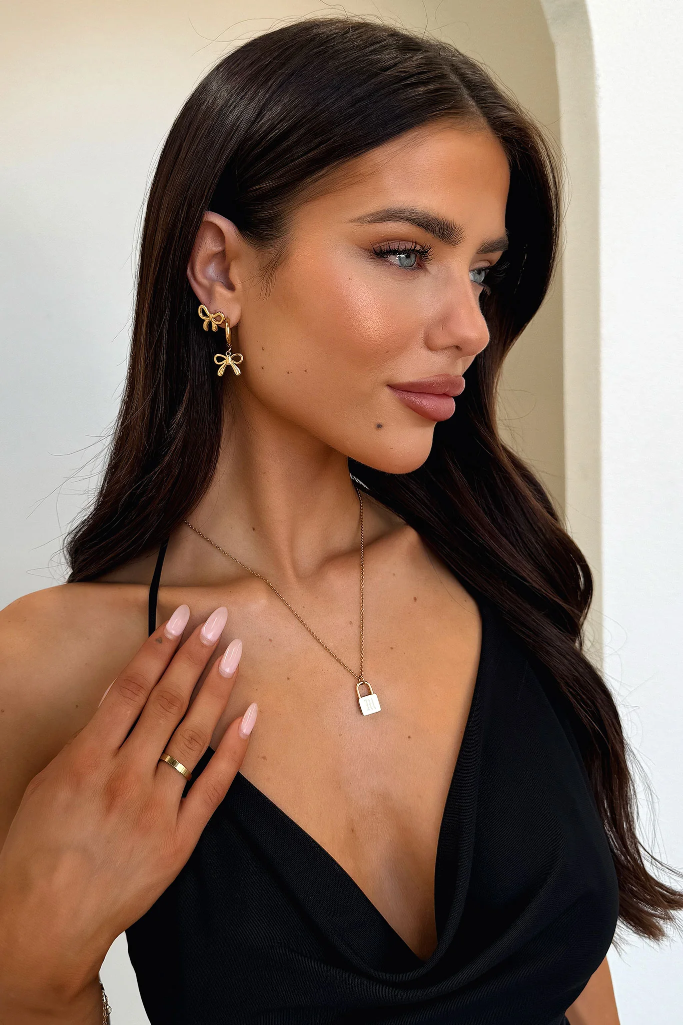 Rubi Earrings 2 Pack - Gold - Image 2