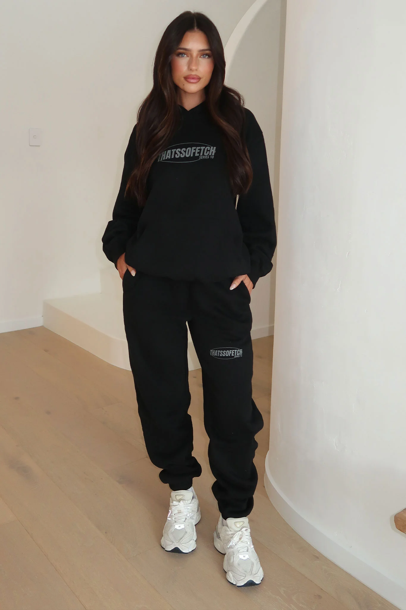 Series 10 Hoodie - Black - Image 2