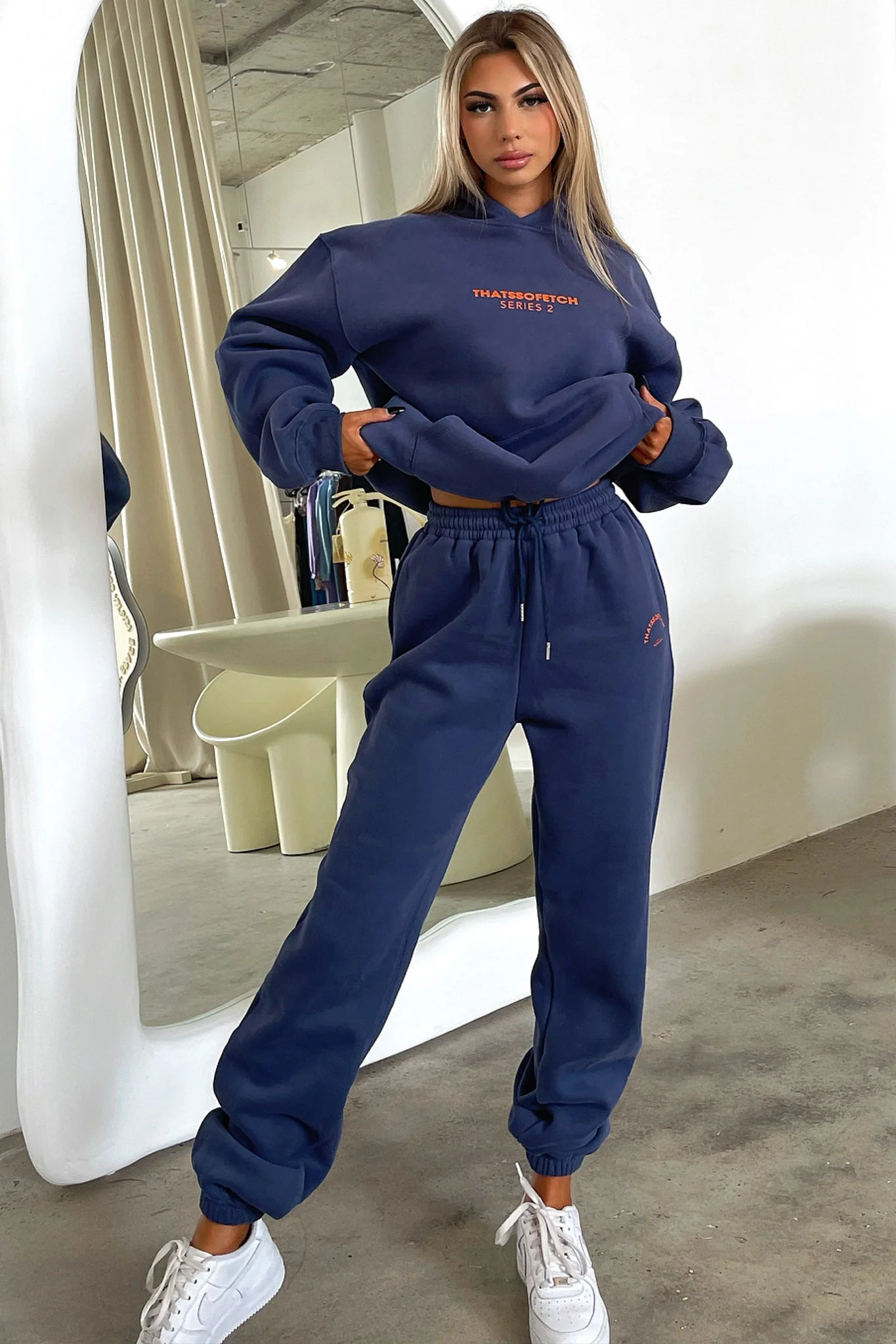 Series 2 Hoodie - Navy - Image 4