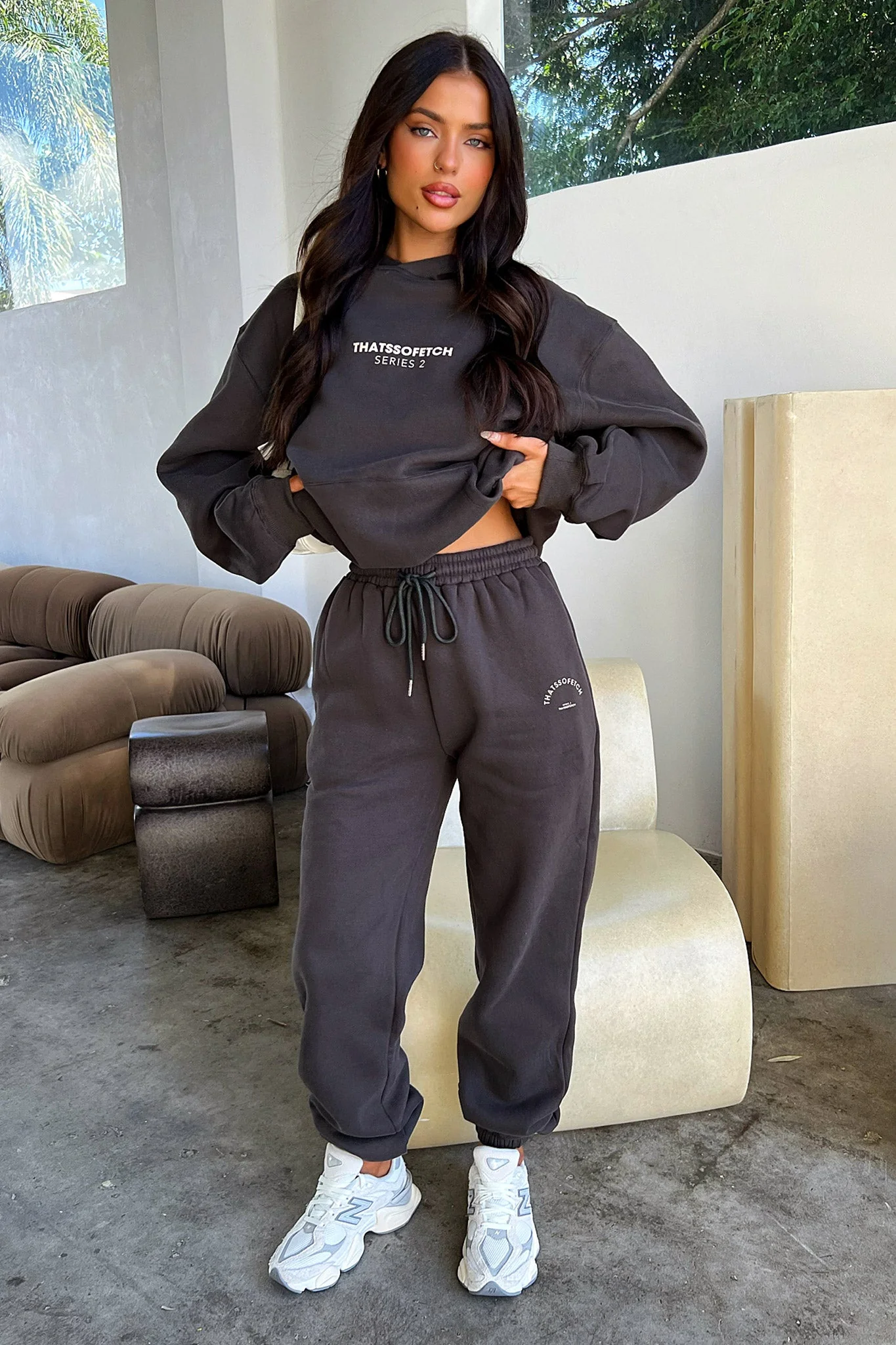 Series 2 Sweatpants - Charcoal - Image 8