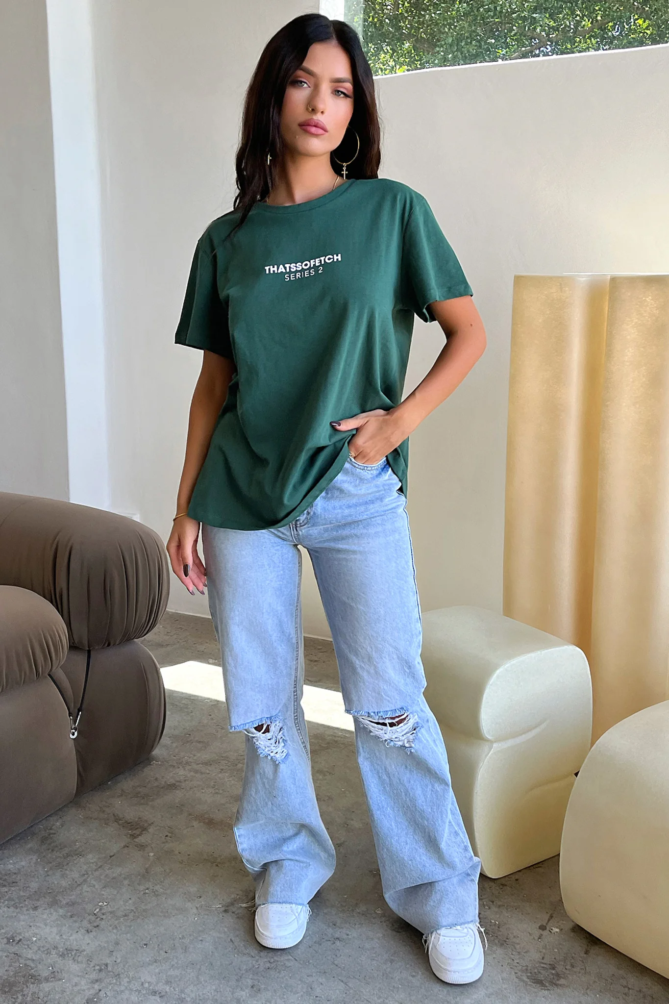 Series 2 Tee - Emerald - Image 3