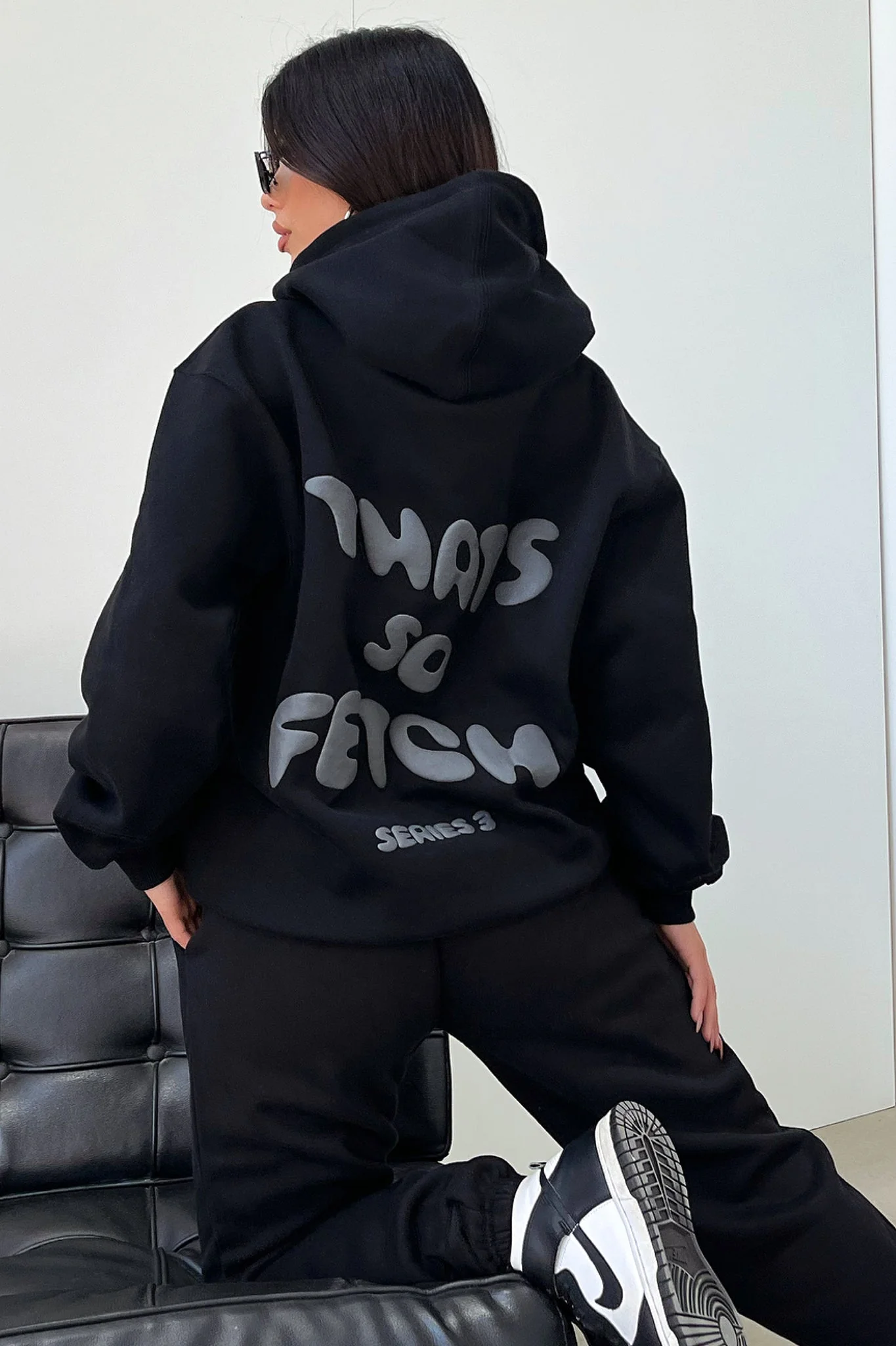Series 3 Hoodie - Black - Image 8