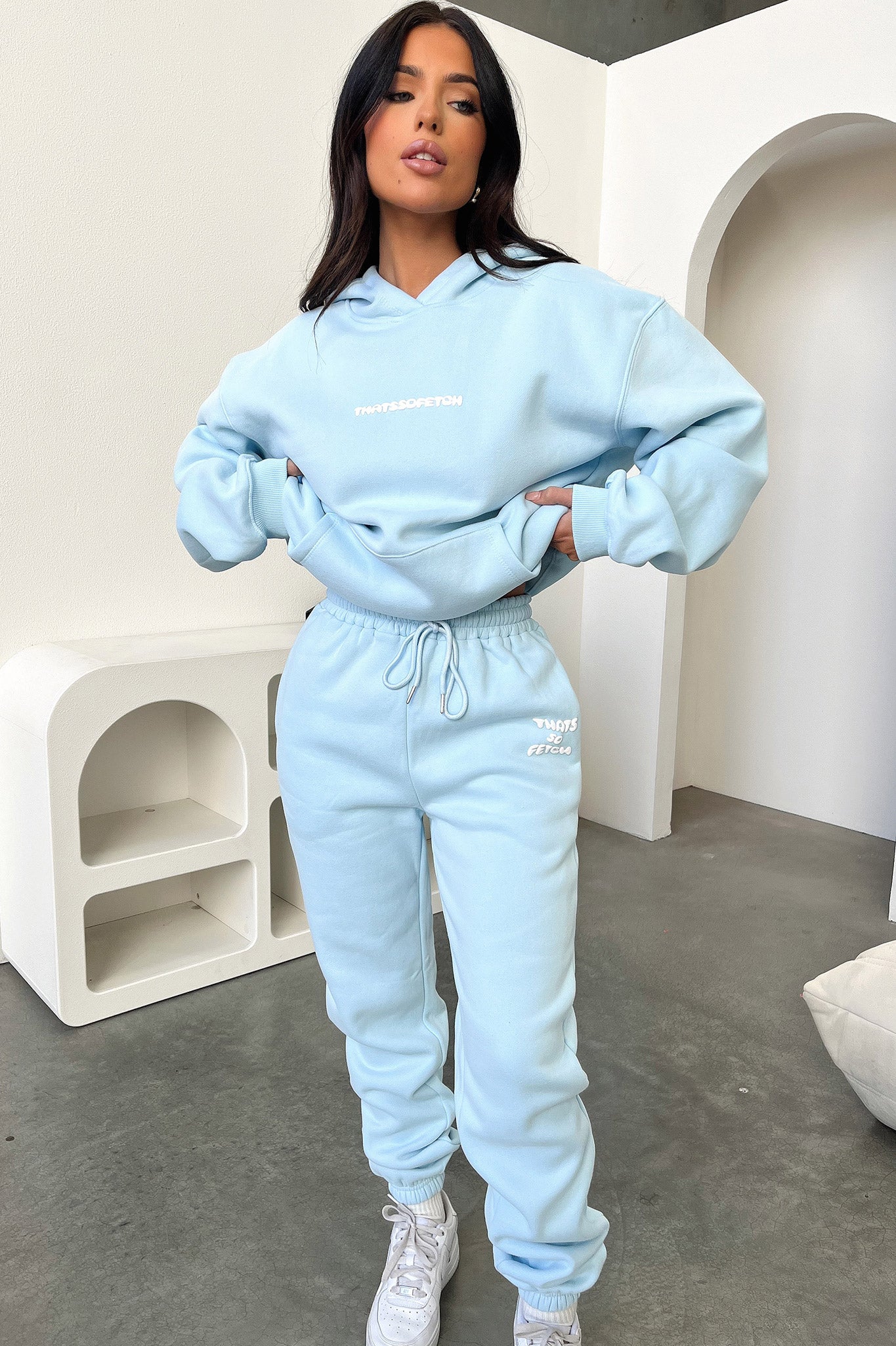 Series 3 Hoodie - Pale Blue - Image 5