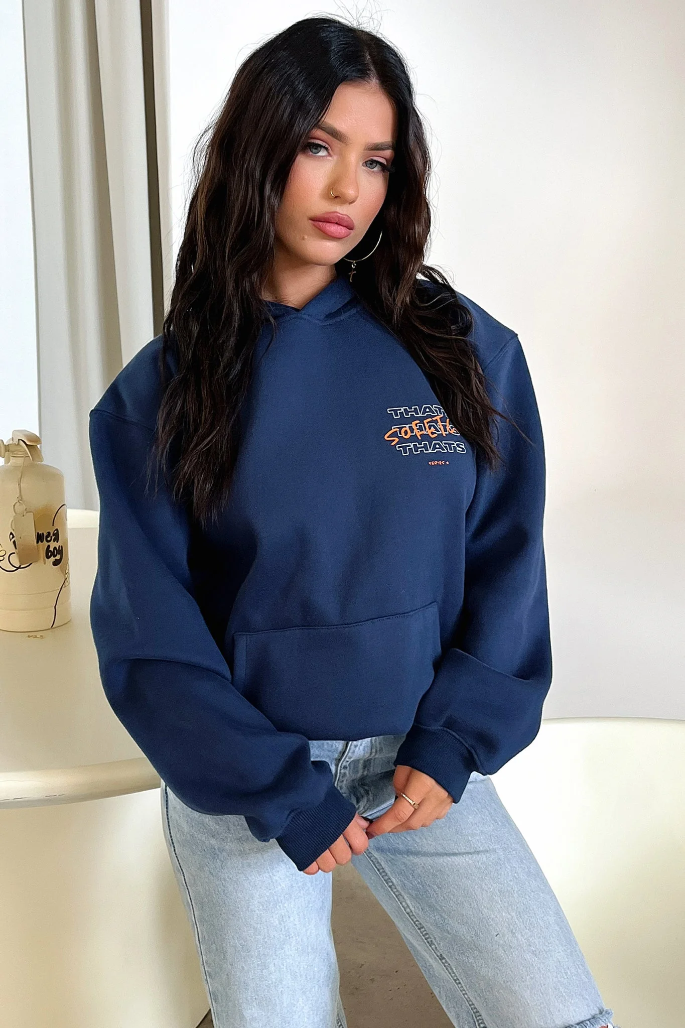 Series 4 Hoodie - Navy - Image 6