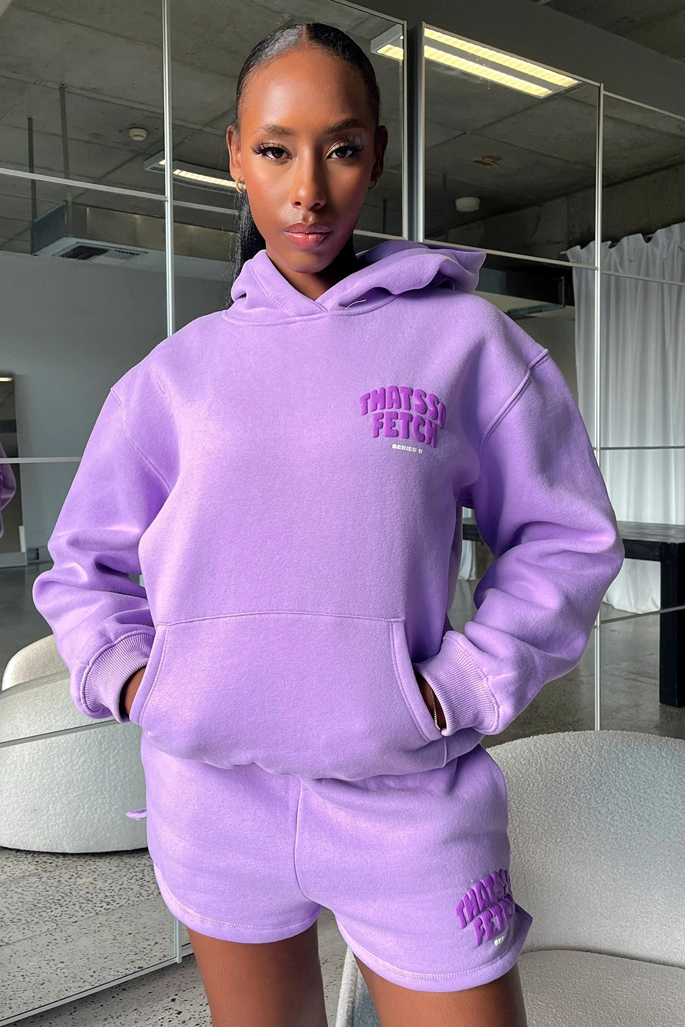 Series 5 Hoodie - Lilac - Image 2