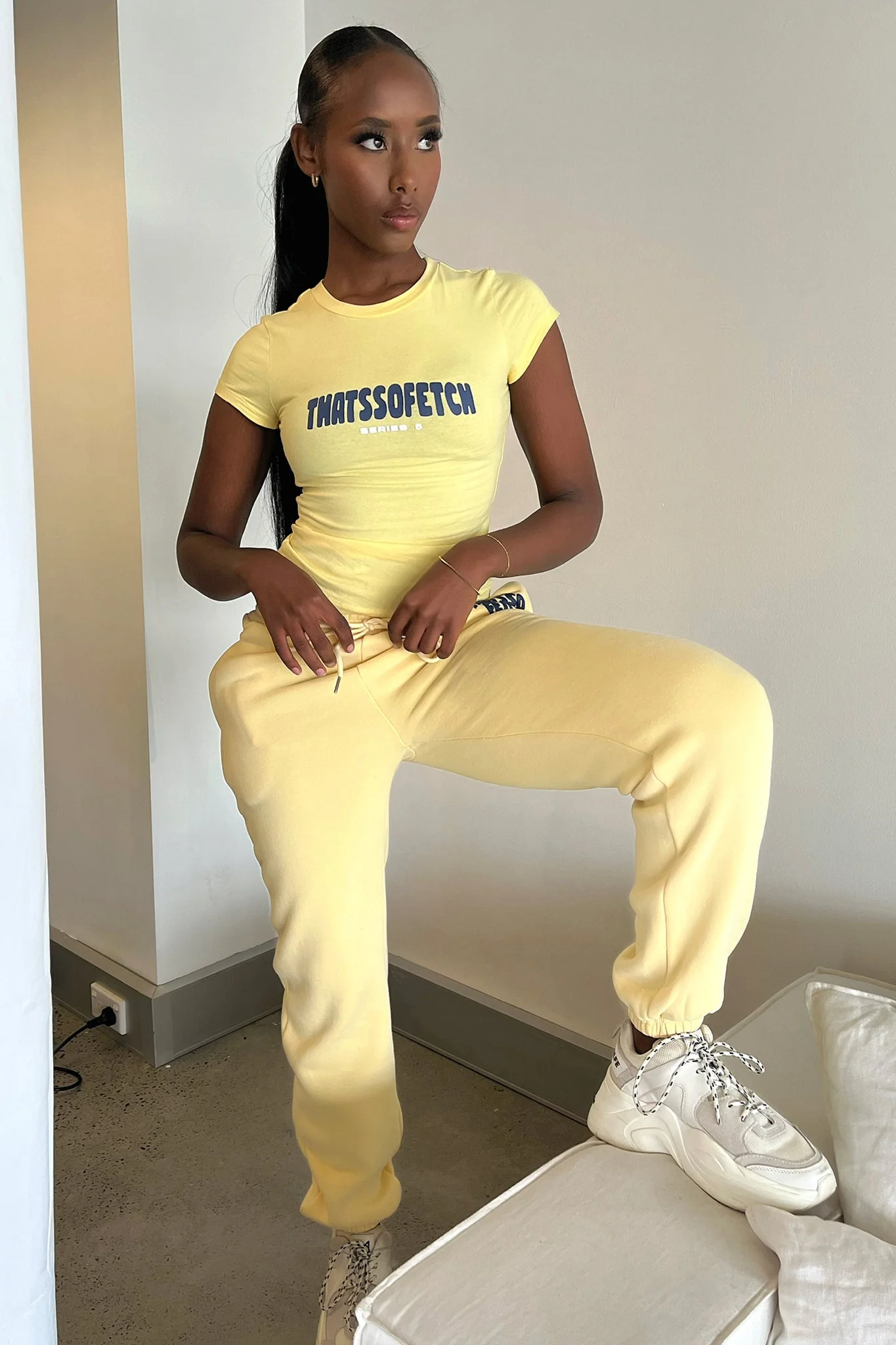 Series 5 Tee - Yellow - Image 3
