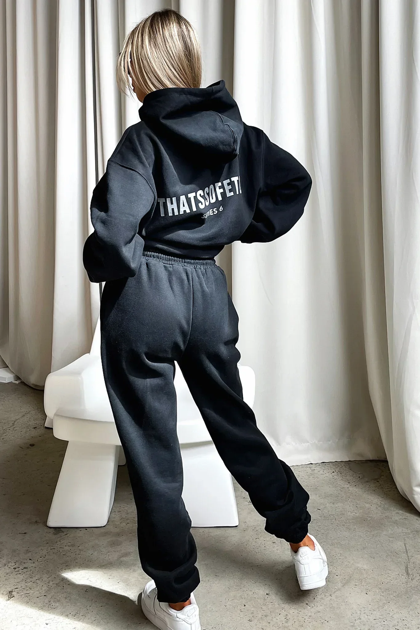 Series 6 Hoodie - Black - Image 8
