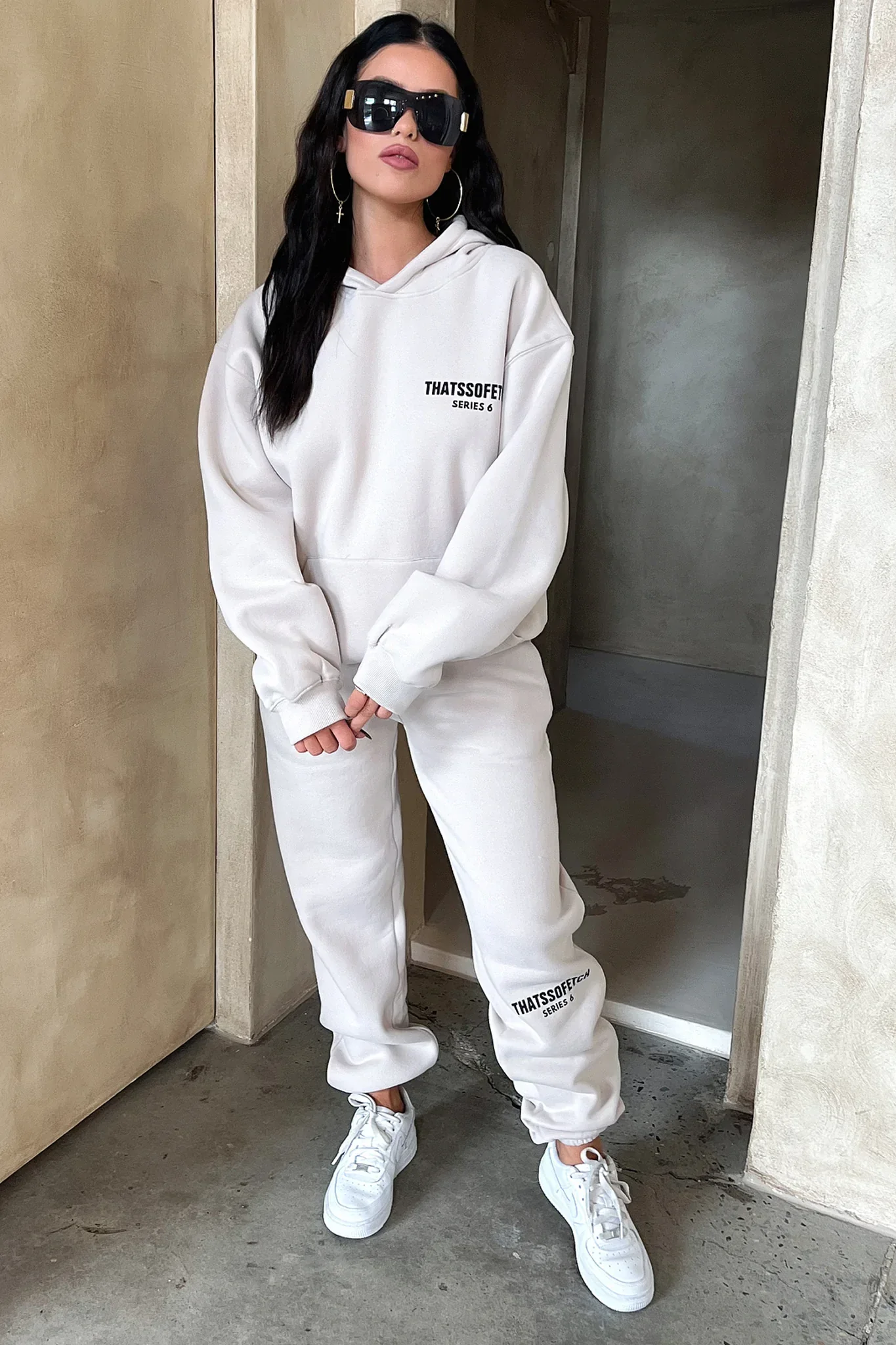 Series 6 Hoodie - Bone - Image 5