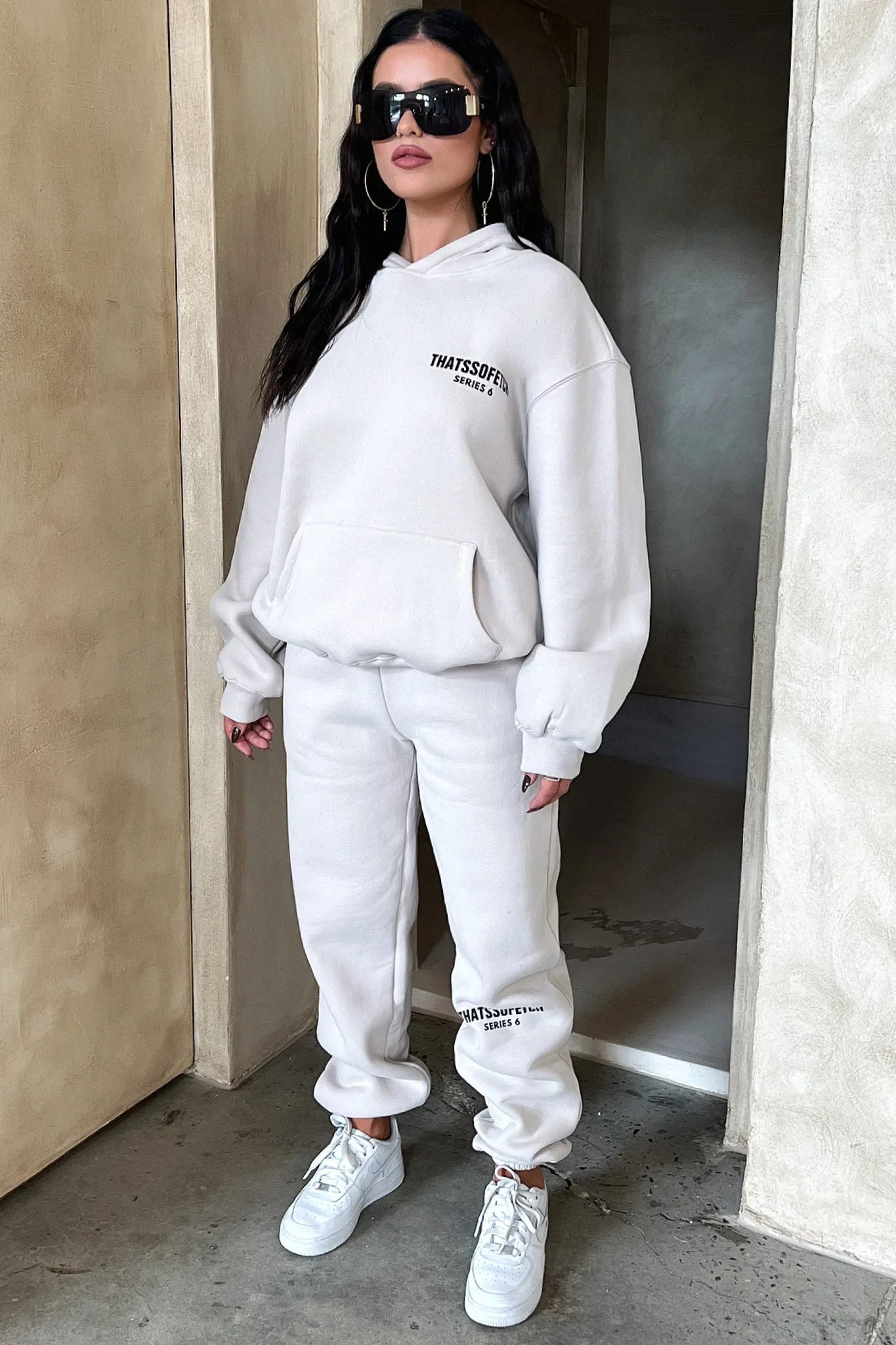 Series 6 Hoodie - Bone - Image 7