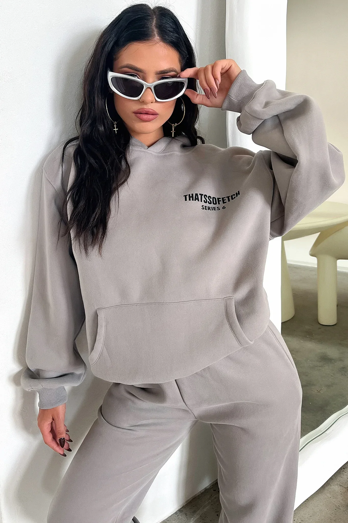 Series 6 Hoodie - Grey - Image 4
