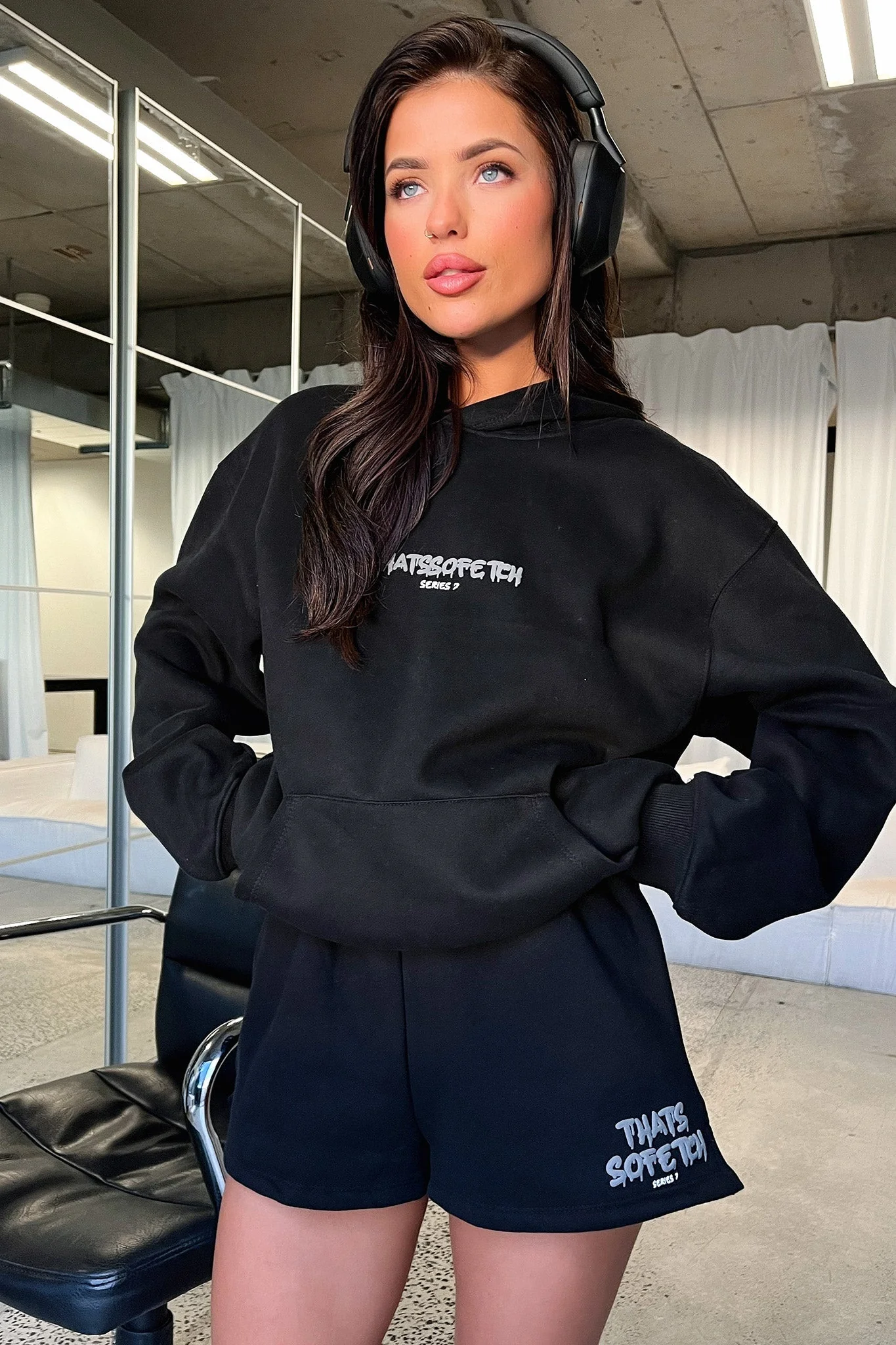 Series 7 Hoodie - Black - Image 6