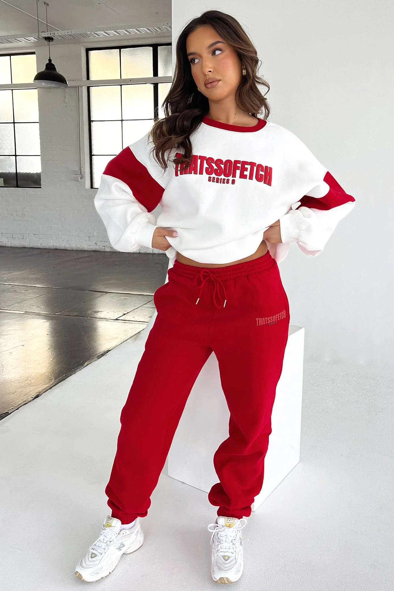 Series 9 Sweatpants - Red - Image 5