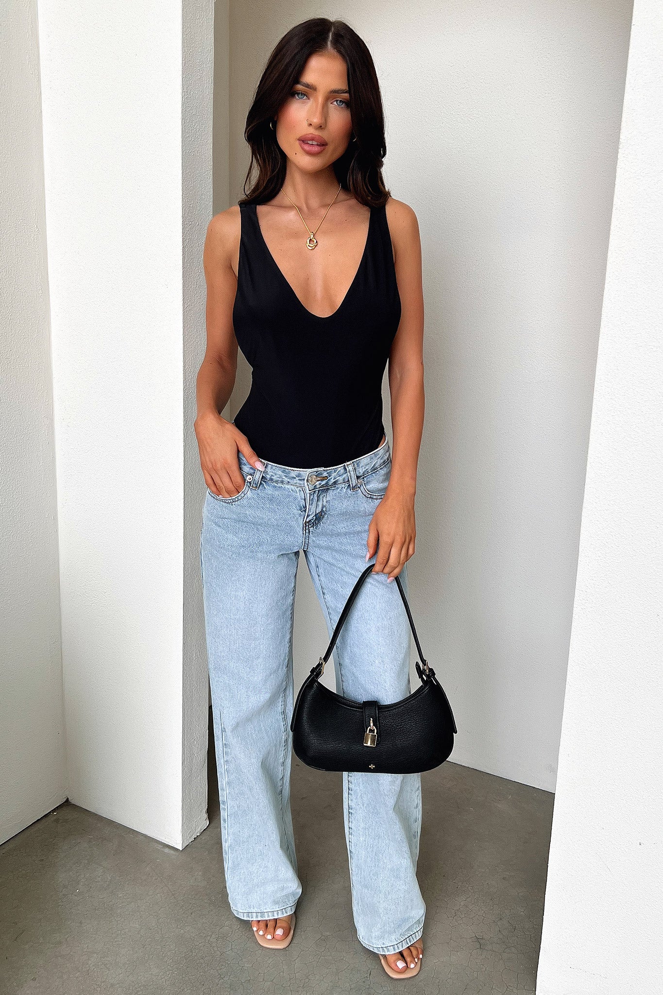 Sofia Bodysuit - Black - Image 2
