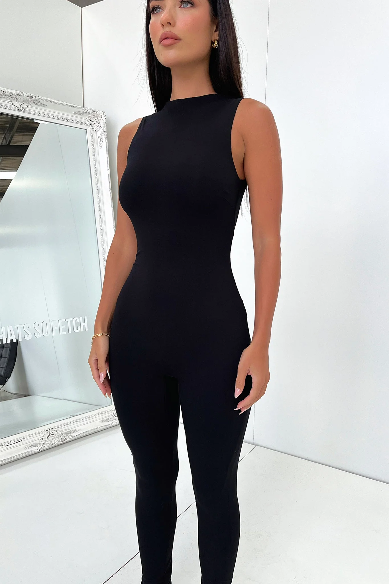 Taytum Jumpsuit - Black - Image 3