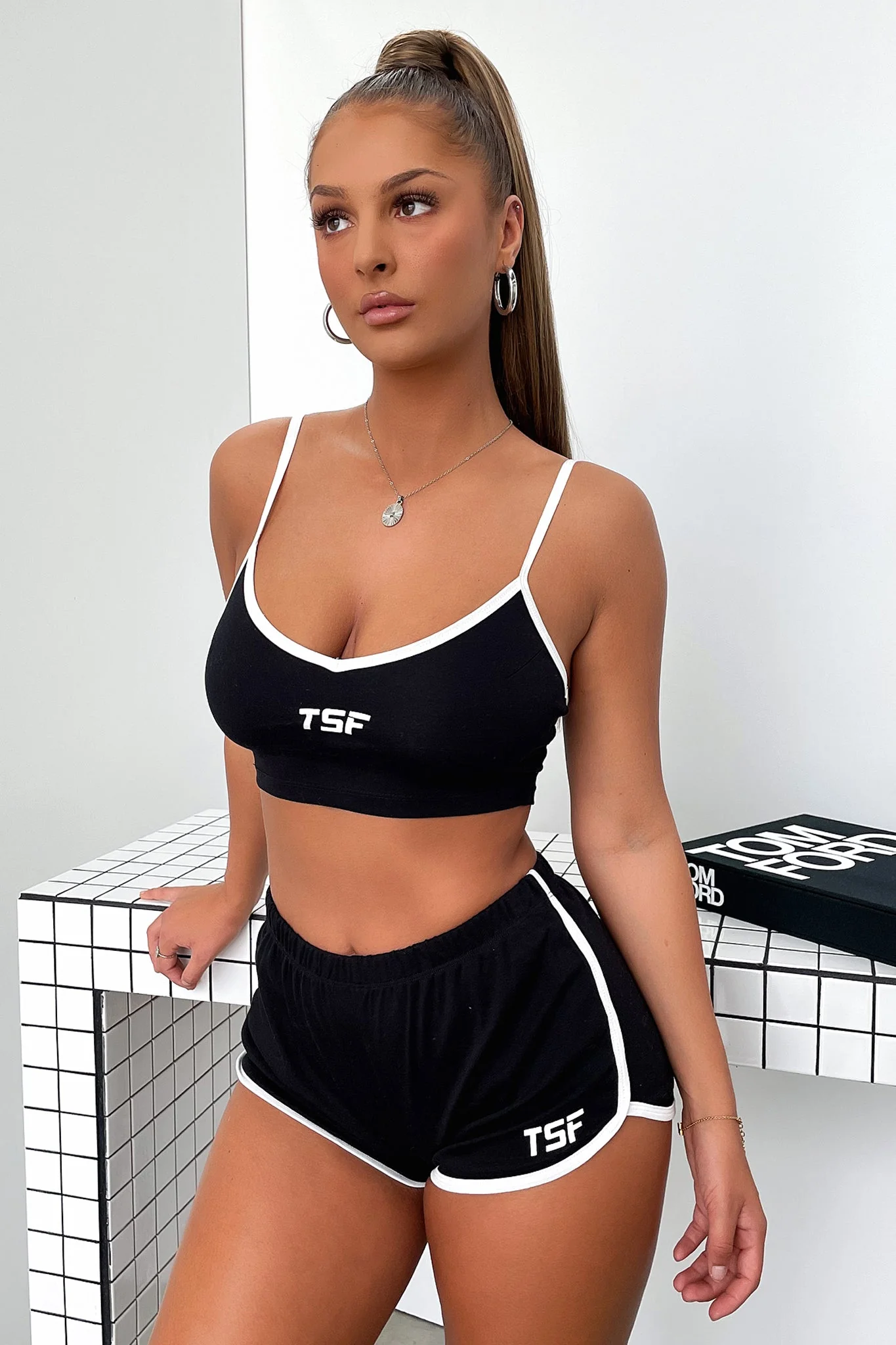 TSF Nora Crop - Black - Image 3